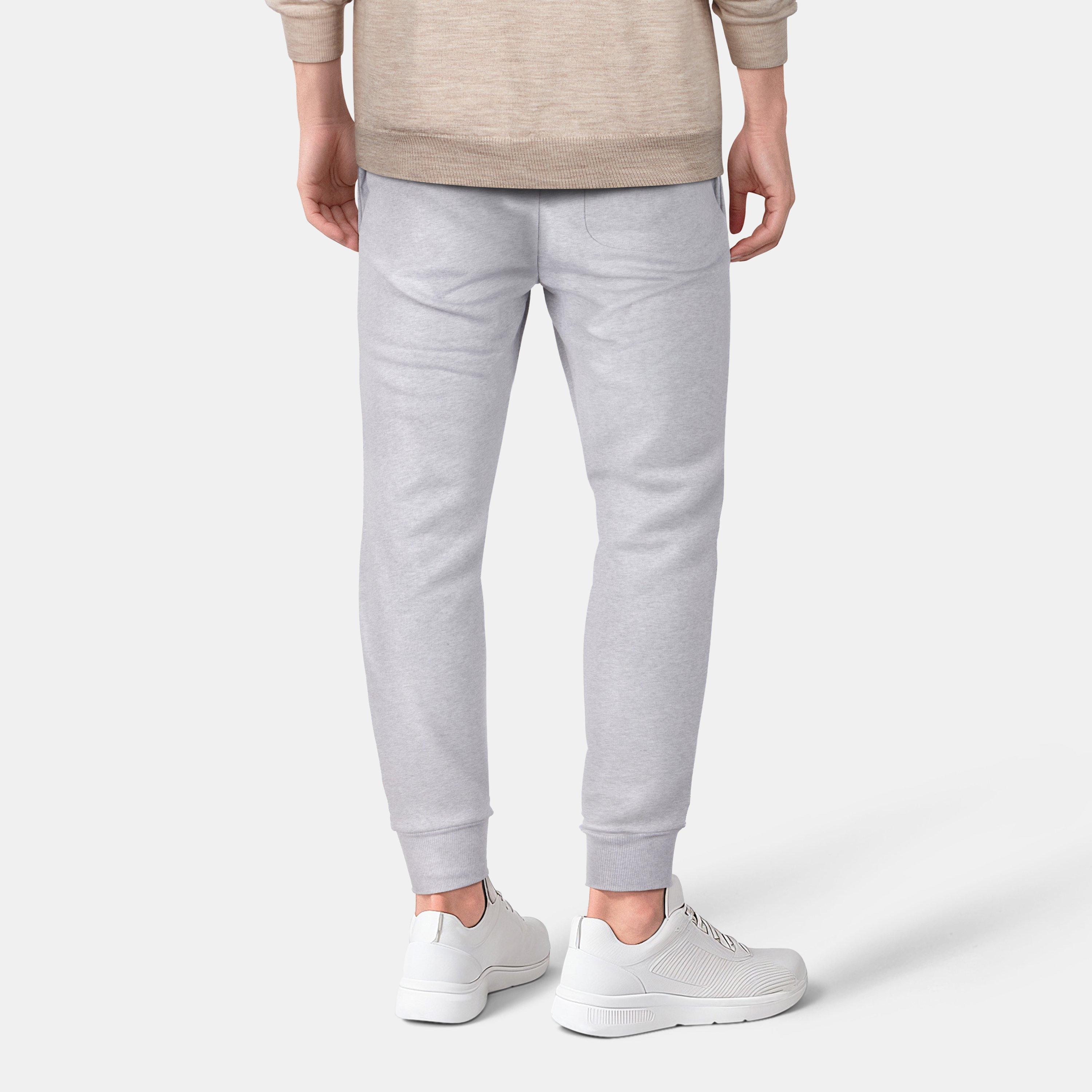Lyle and Scott Skinny Cuff Sweat Pants Closed Hem Fleece