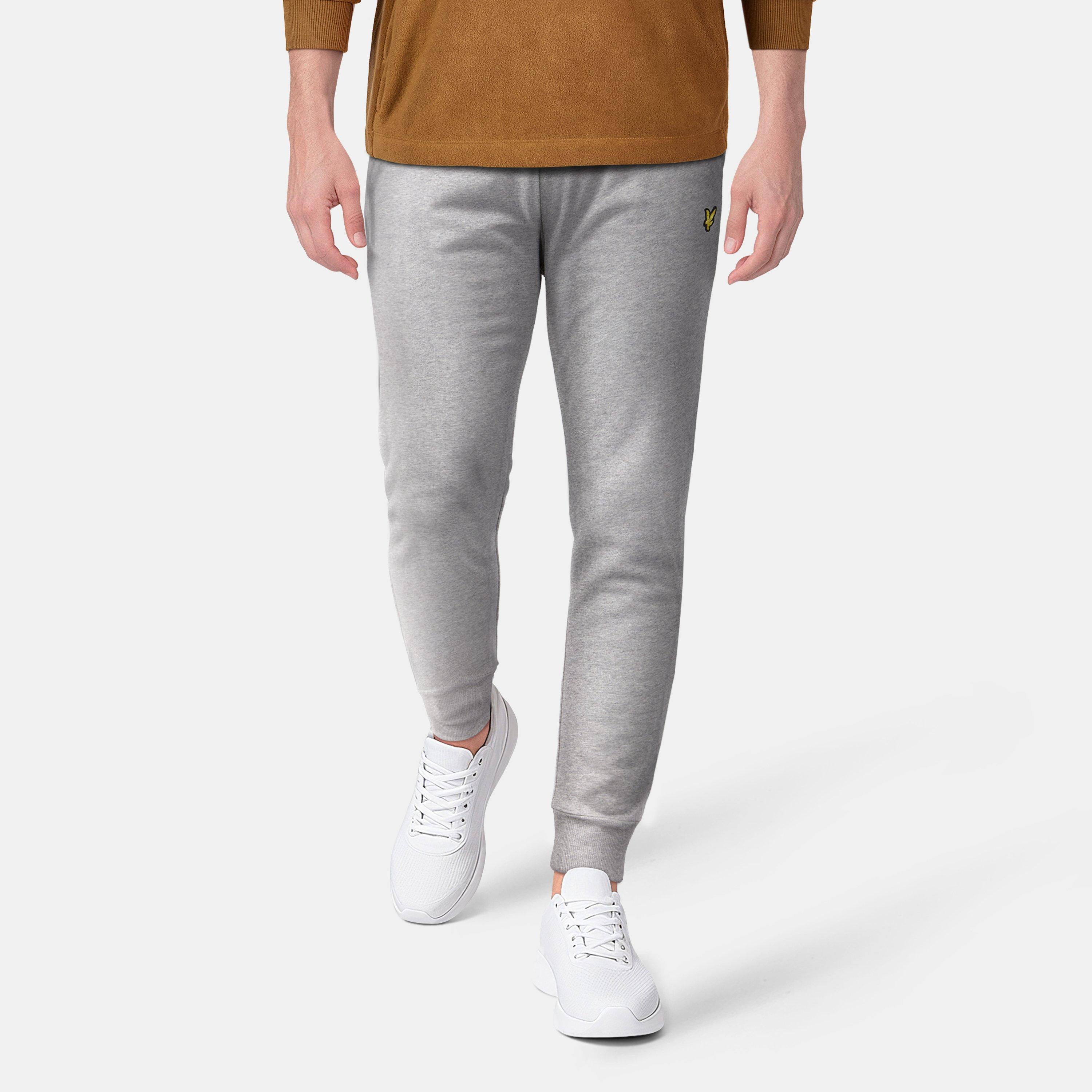 Midden Grijs T28 - Lyle and Scott - Skinny Cuff Sweat Pants - 3