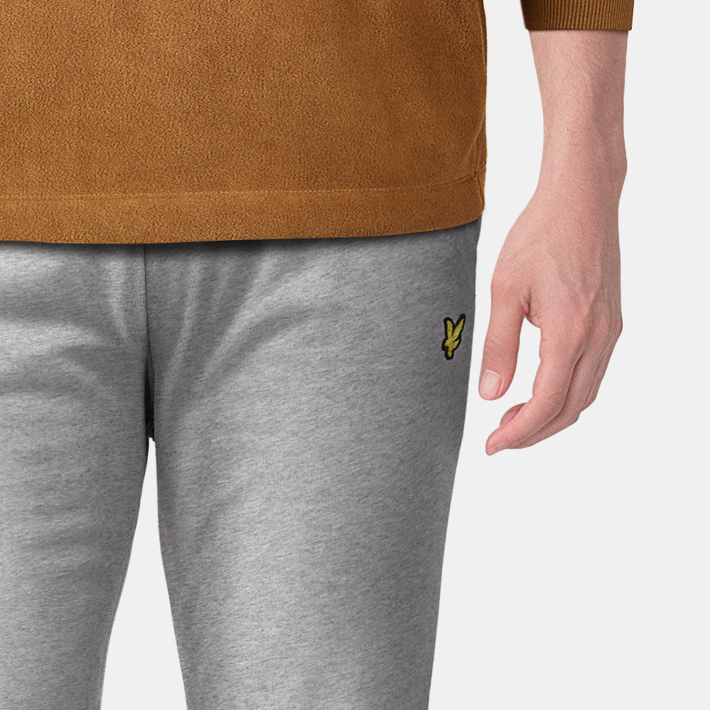 Midden Grijs T28 - Lyle and Scott - Skinny Cuff Sweat Pants - 5
