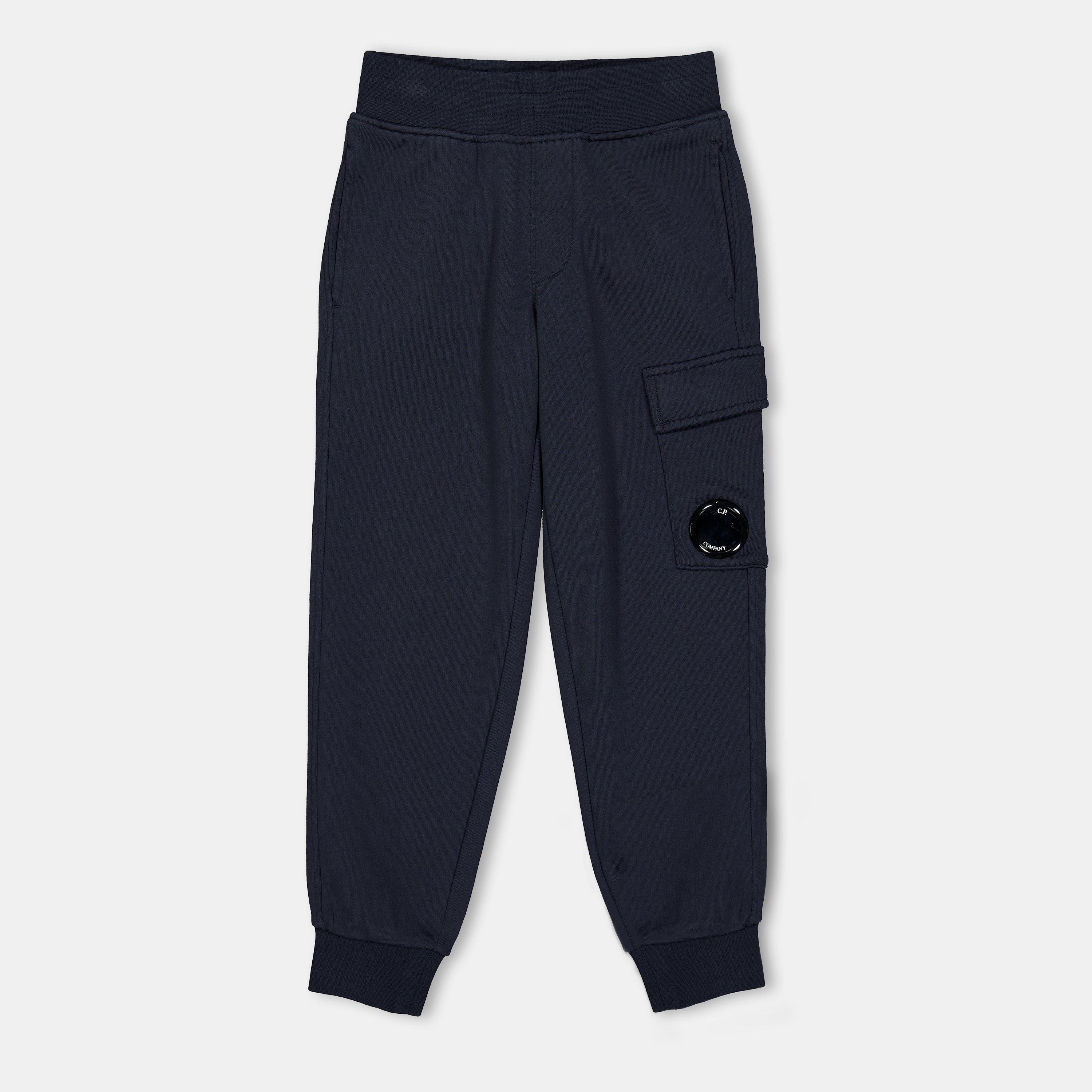 CP Company Boys' Lens Cargo Jogging Bottoms - Tot Eclip 41150 - Size 14 Yrs