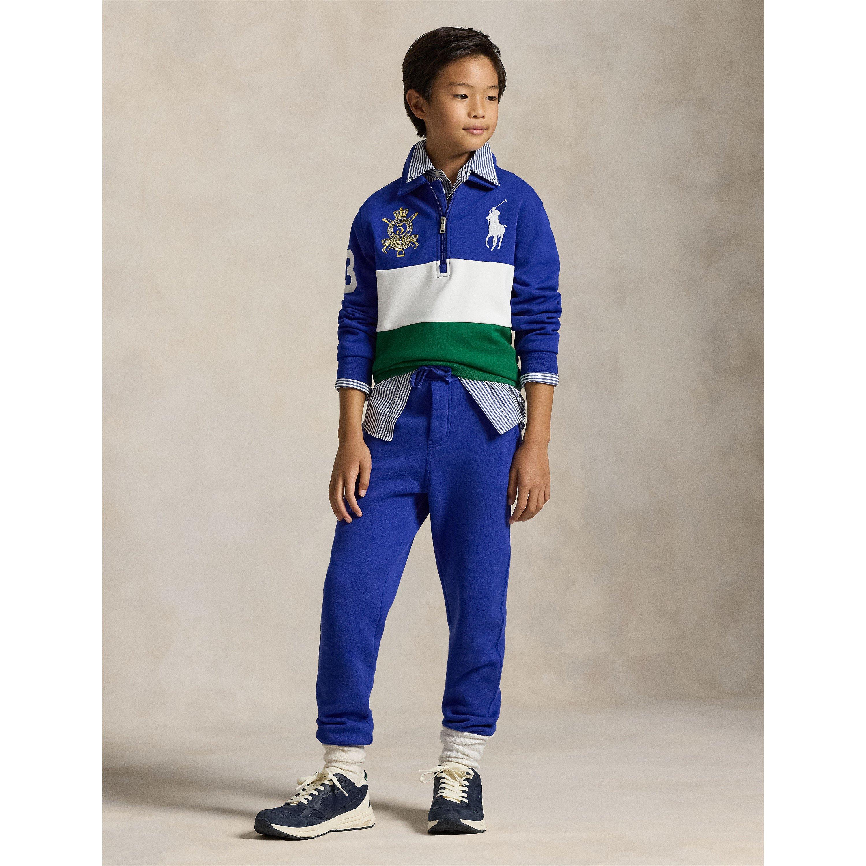 Azure - Polo Ralph Lauren - Kids' Closed Cuff Fleece Joggers - 5