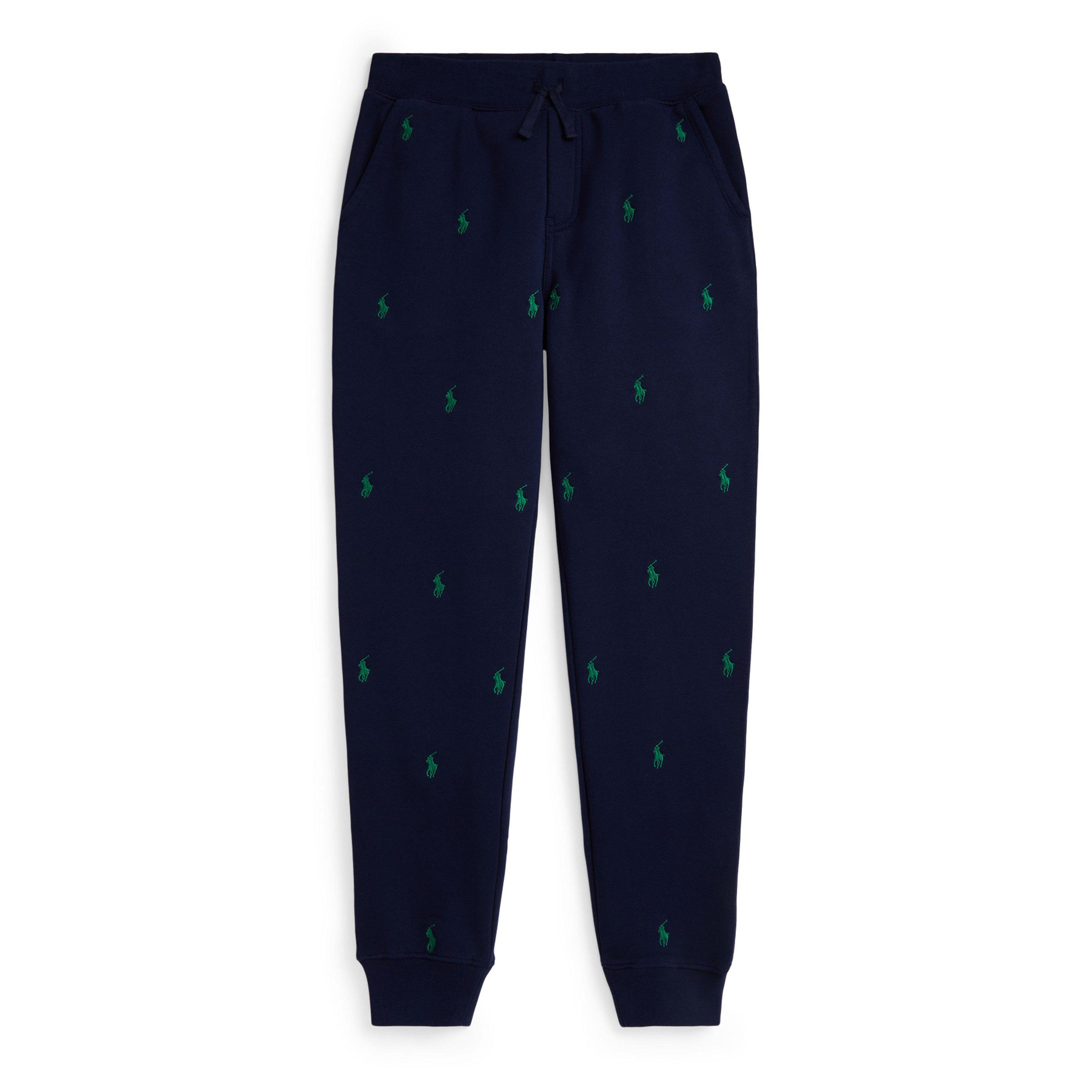Navy - Polo Ralph Lauren - Kids' Logo Closed Cuff Fleece Joggers - 1