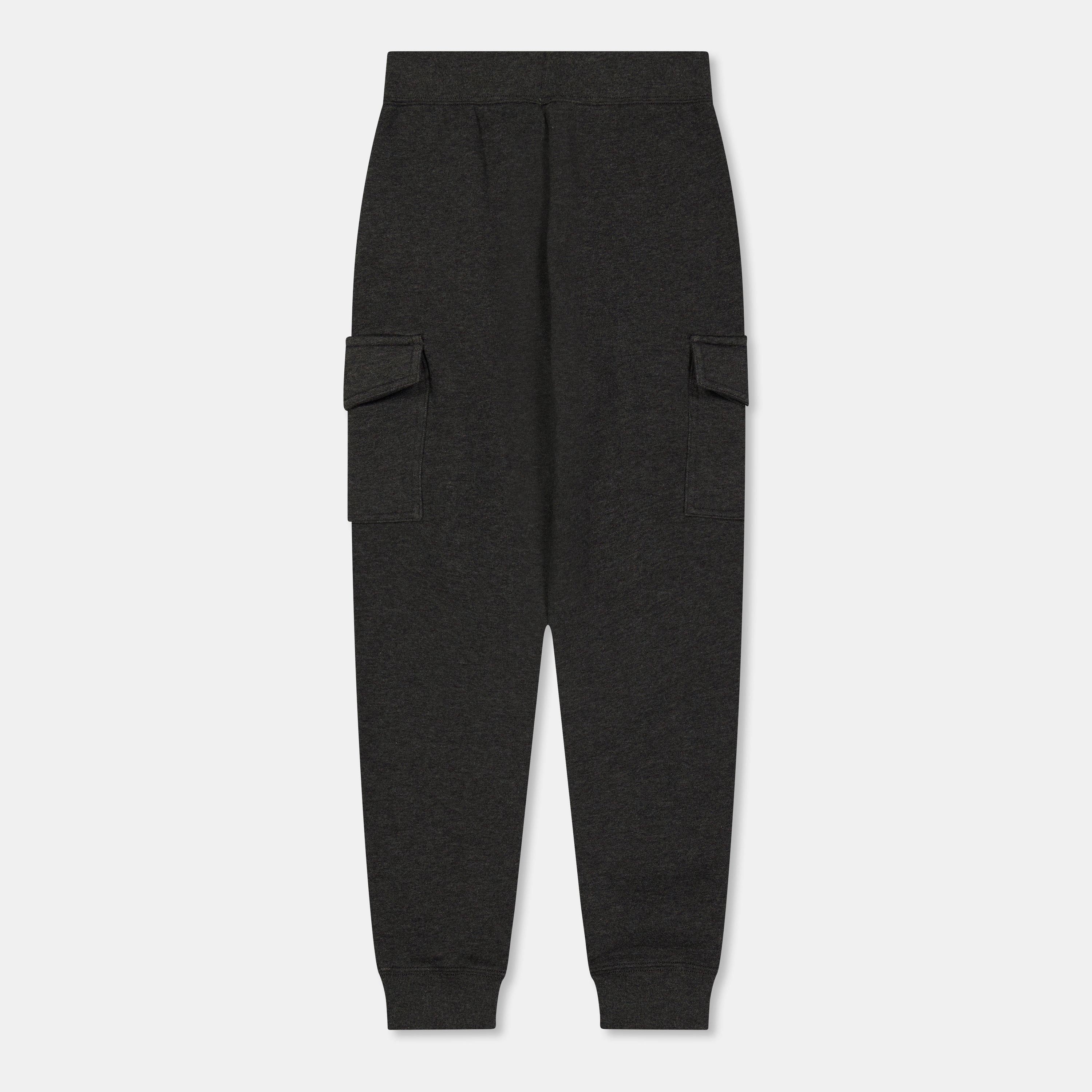 Wndsr Hthr - Polo Ralph Lauren - Kids' Cargo Closed Hem Fleece Joggers - 2