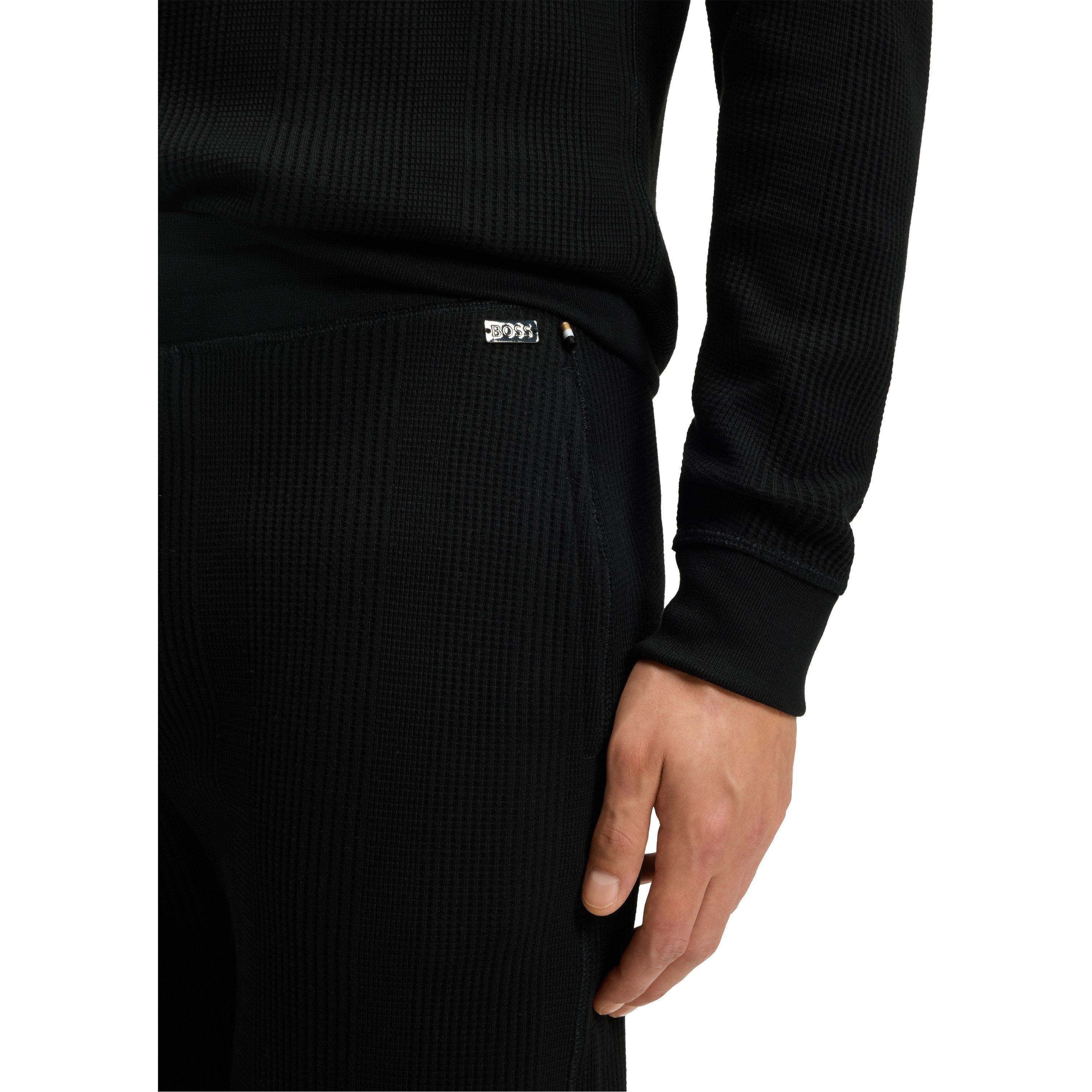 Black 001 - Boss - Structure Jogging Bottoms - 3