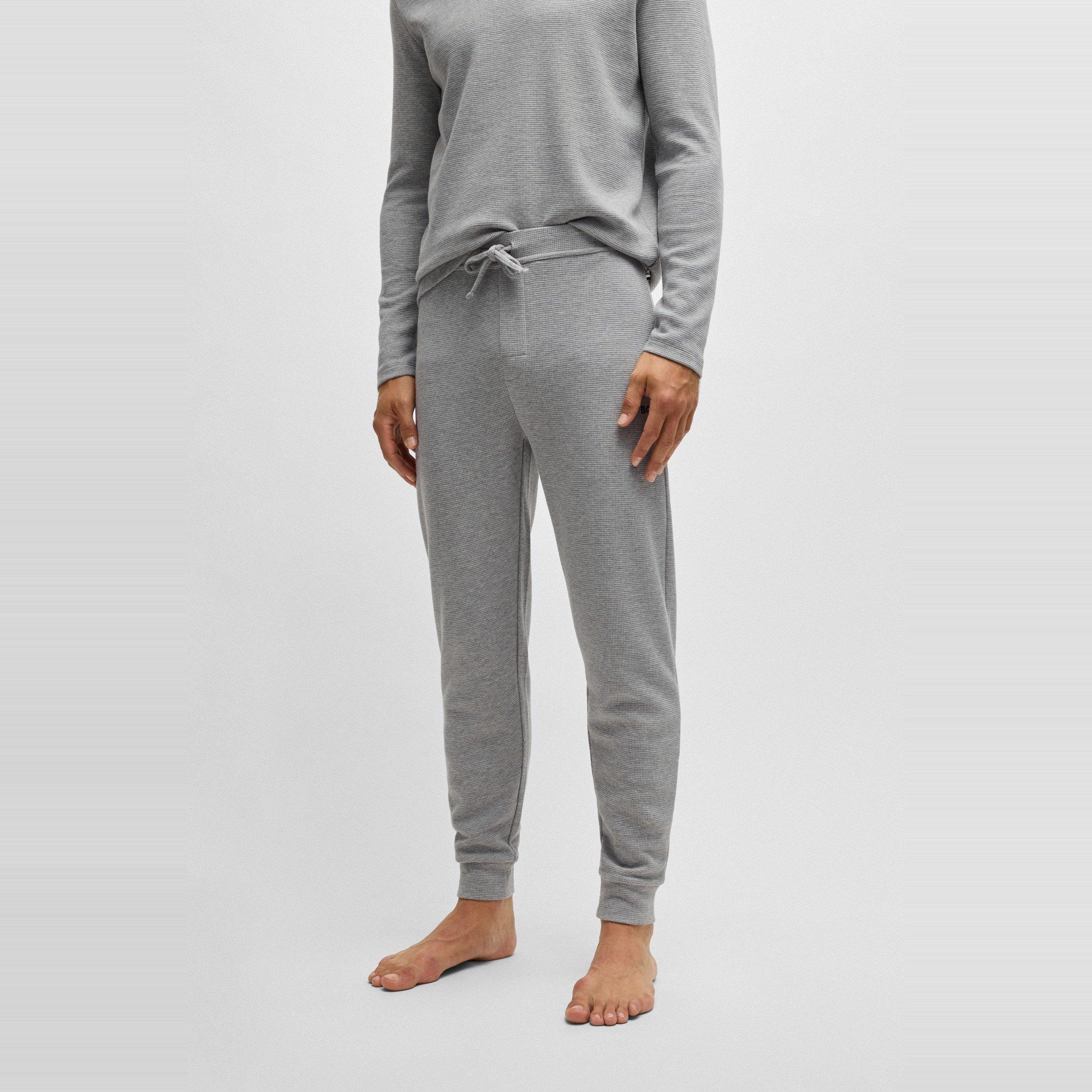 Grau - Boss - BW Waffle Jogging Bottoms - 2