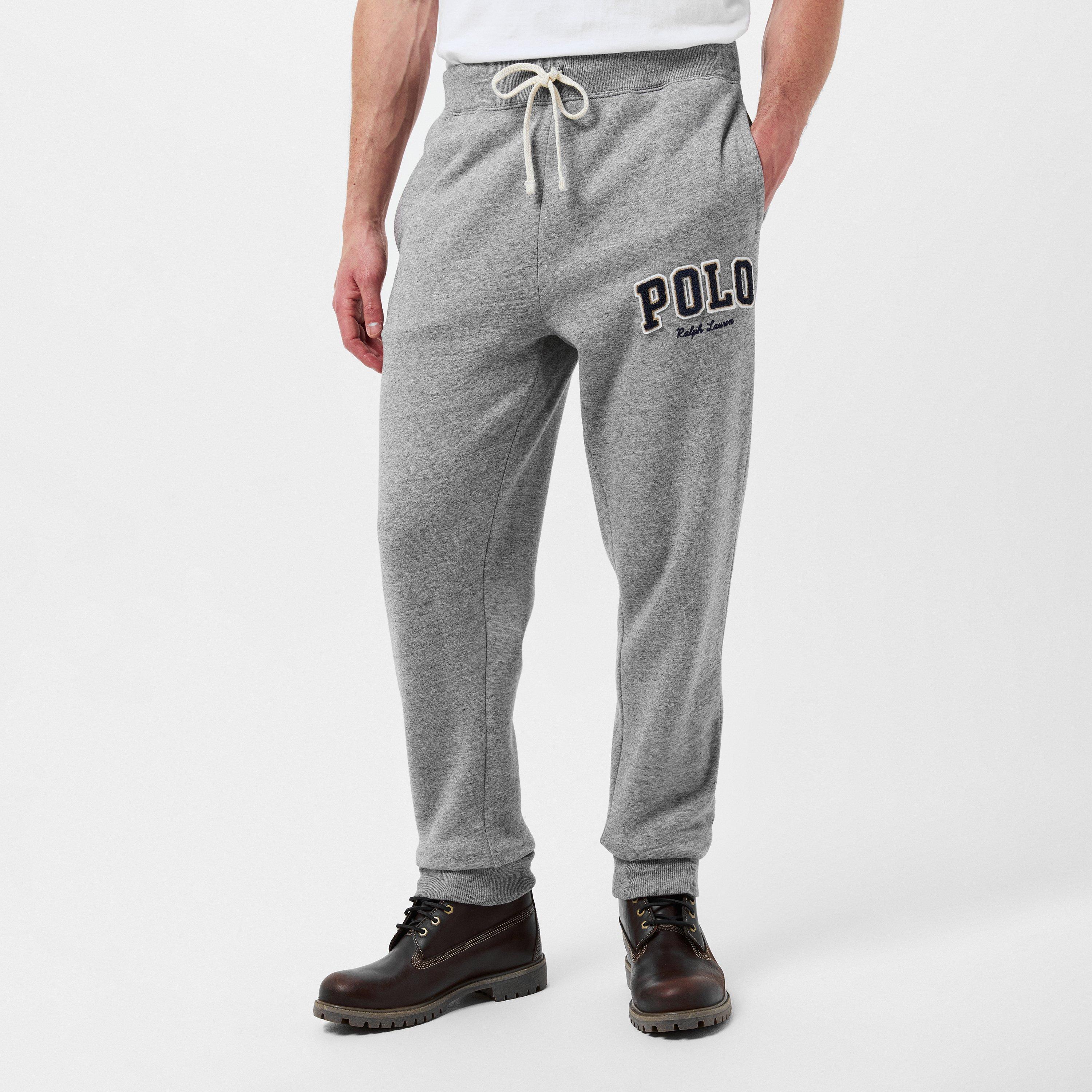 DarkVntge Hthr - Polo Ralph Lauren - Men's Closed Hem Fleece Joggers - 3