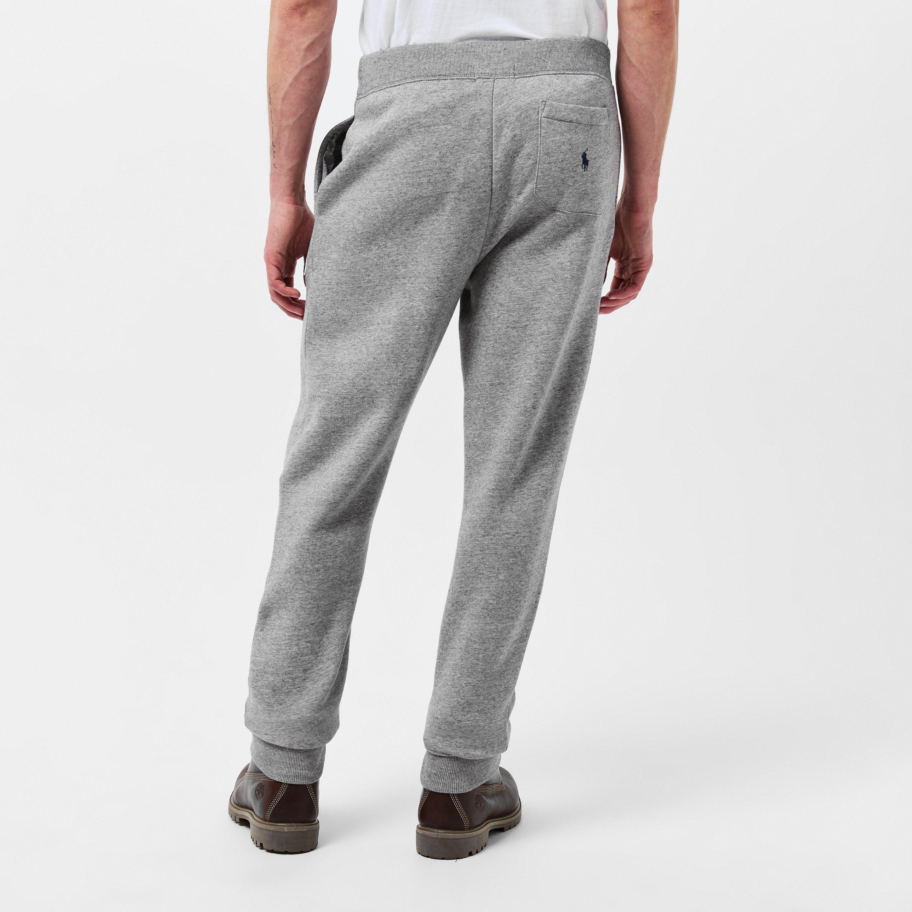 DarkVntge Hthr - Polo Ralph Lauren - Men's Closed Hem Fleece Joggers - 4