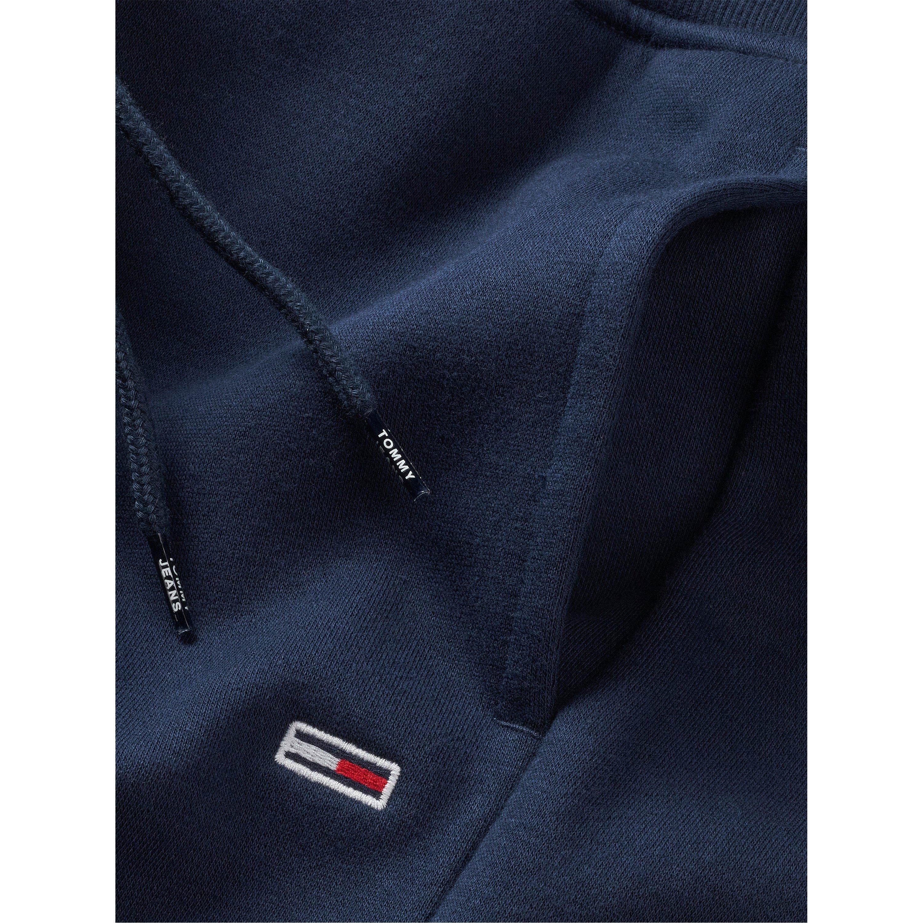 Dark Navy C1G - Tommy Jeans - Men's TJ Flag Slim Closed Hem Fleece Joggers - 8