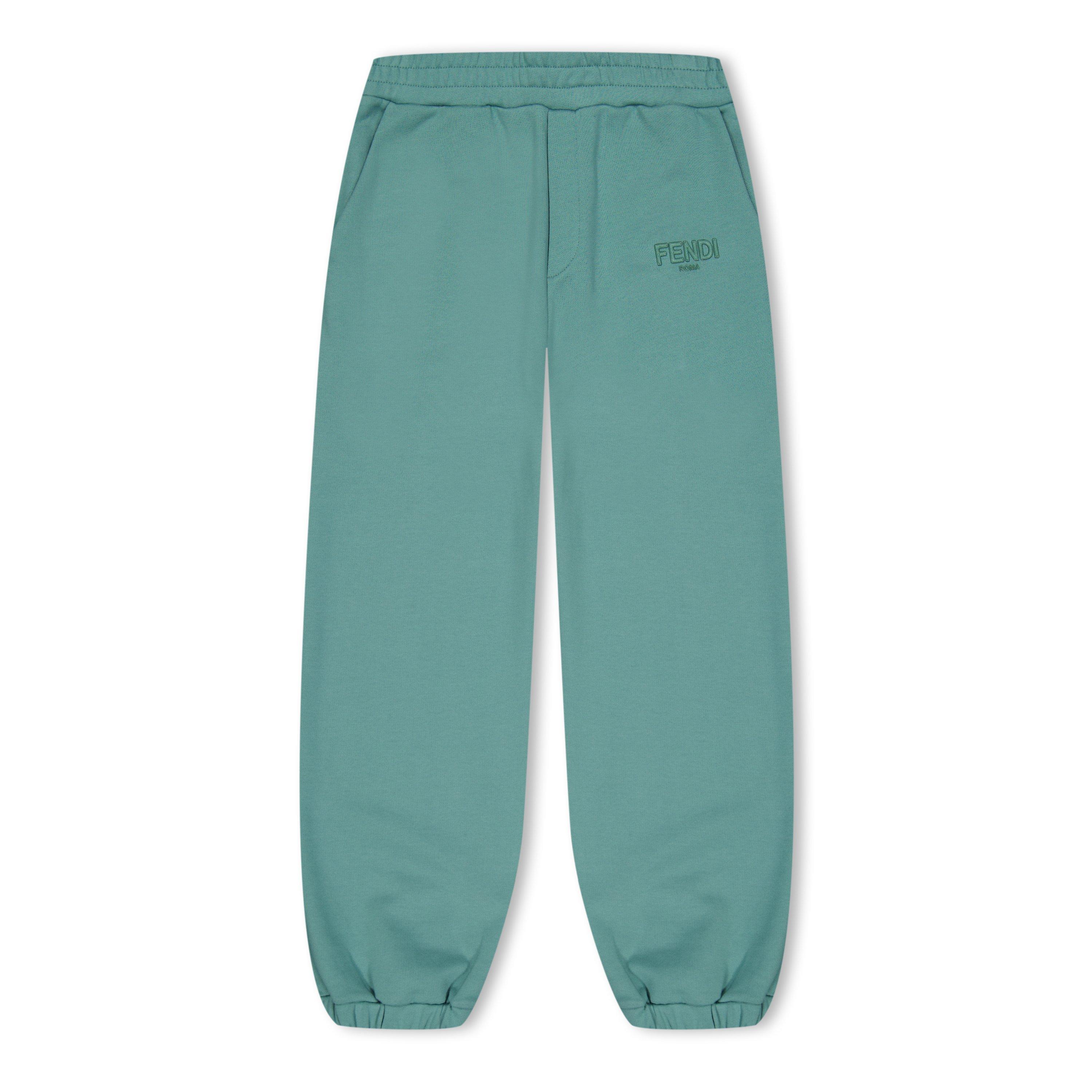Fendi Logo Joggers Juniors - Jade Gren F1QYE - Size 6Y