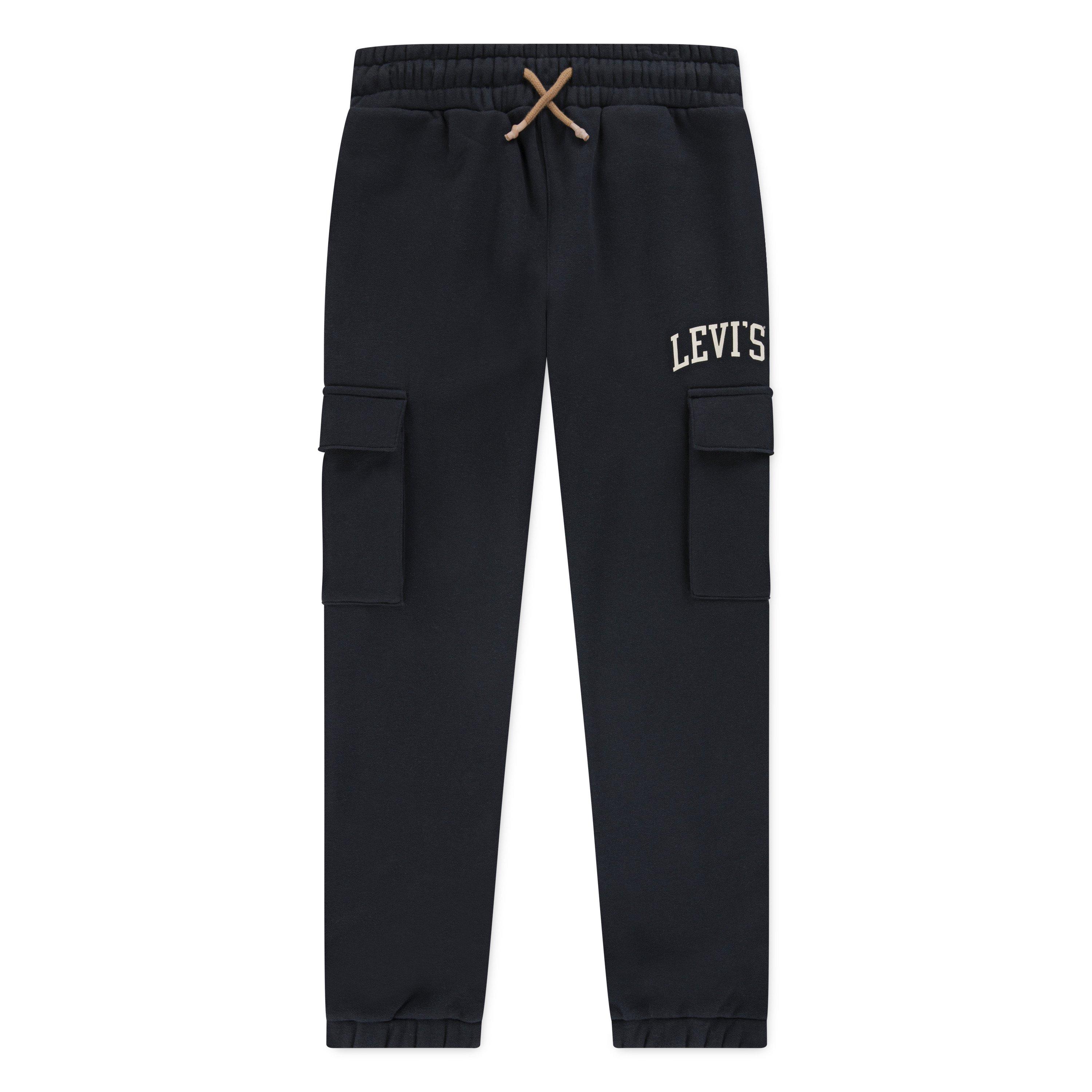 Jet Black G52 - Levis - Cargo Closed Hem Fleece Joggers - 3