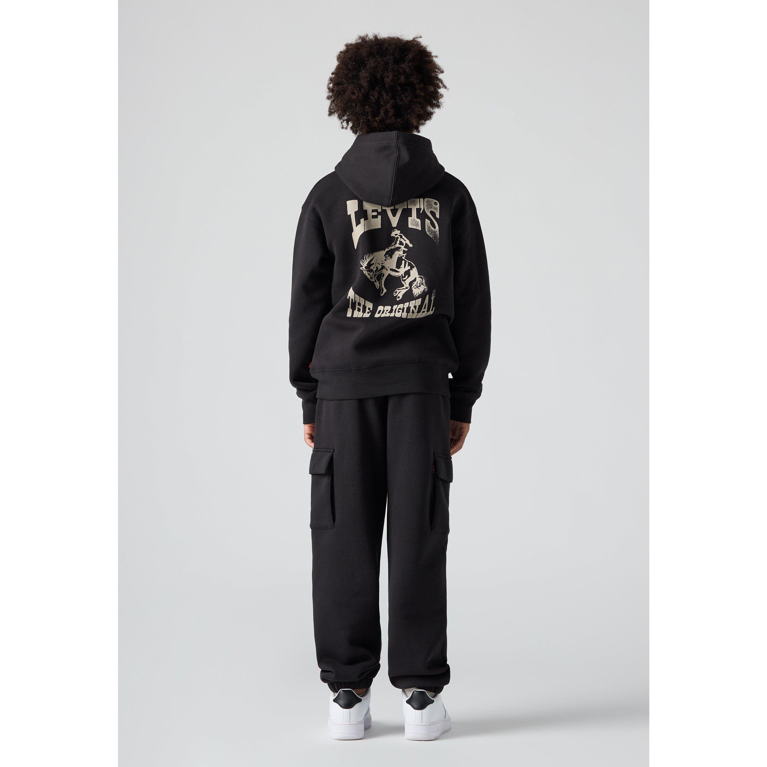 Jet Black G52 - Levis - Cargo Closed Hem Fleece Joggers - 6