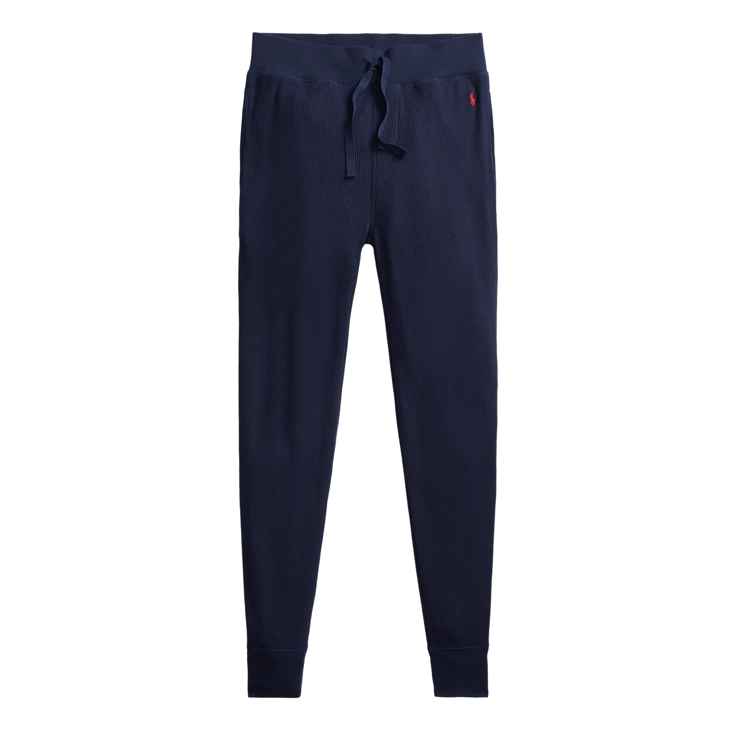 Cruise Navy - Polo Ralph Lauren - Men's Waffle Cuffed Fleece Joggers - 1