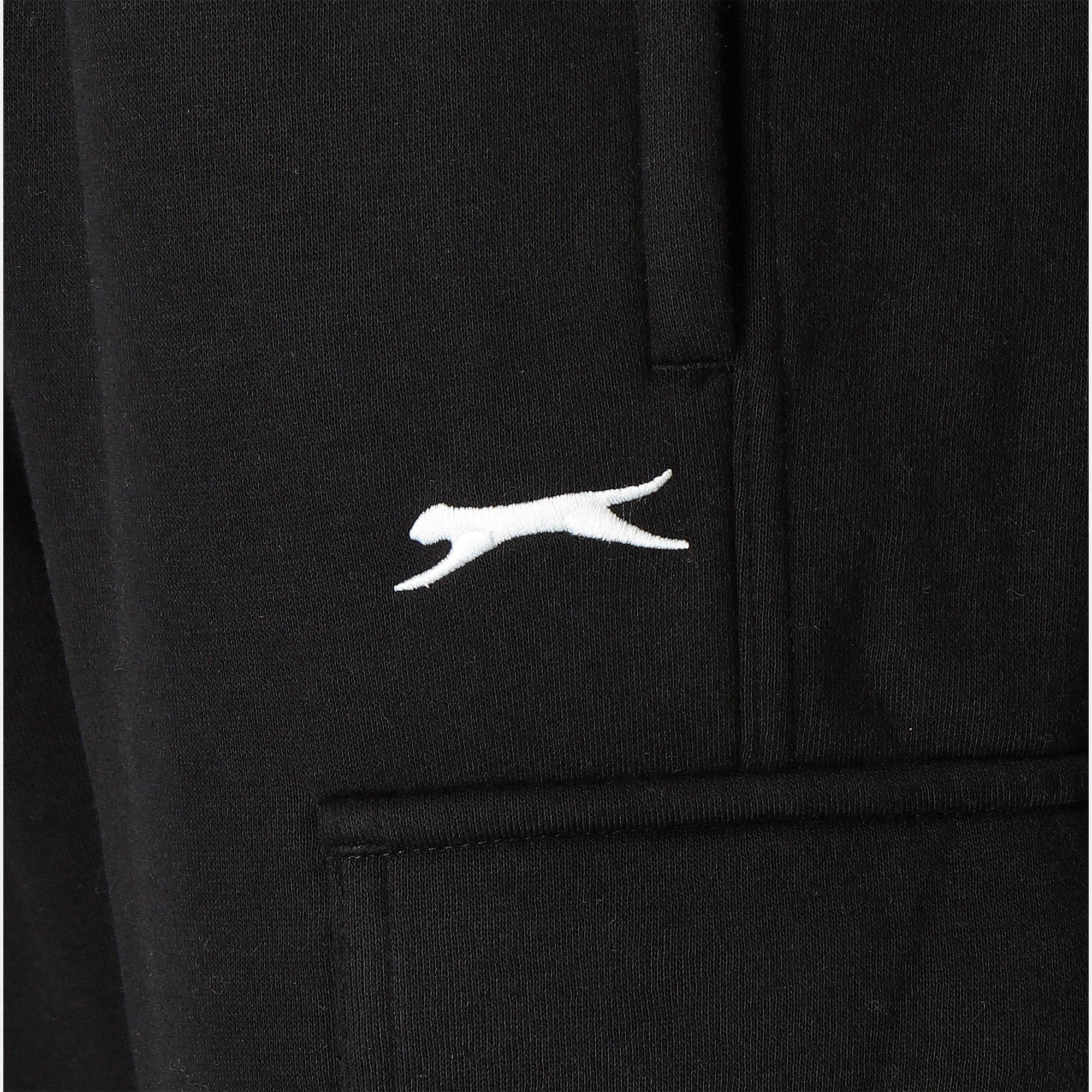 Black - Slazenger - Fleece Cargo Pant Mens - 4
