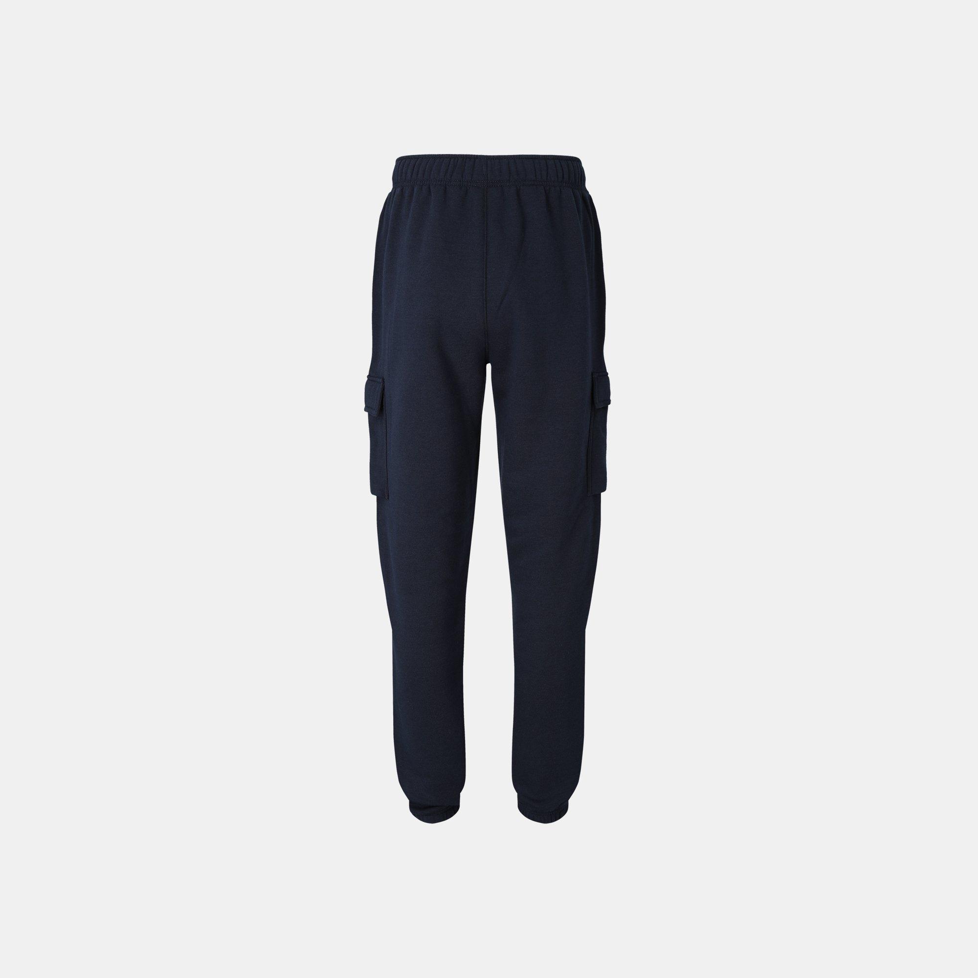 Navy - Slazenger - Fleece Cargo Pant Mens - 2