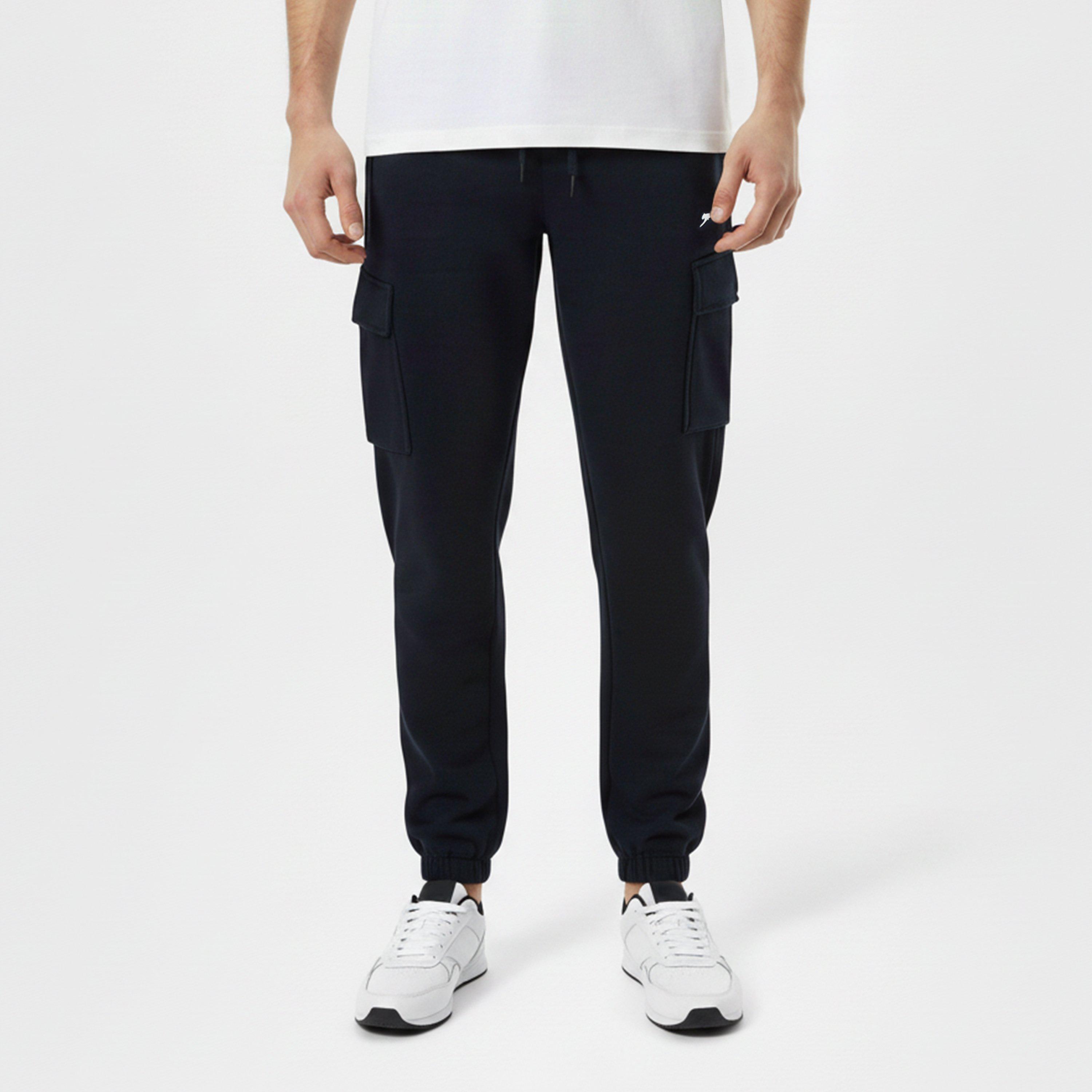 Marine - Slazenger - Fleece Cargo Pant Mens - 3