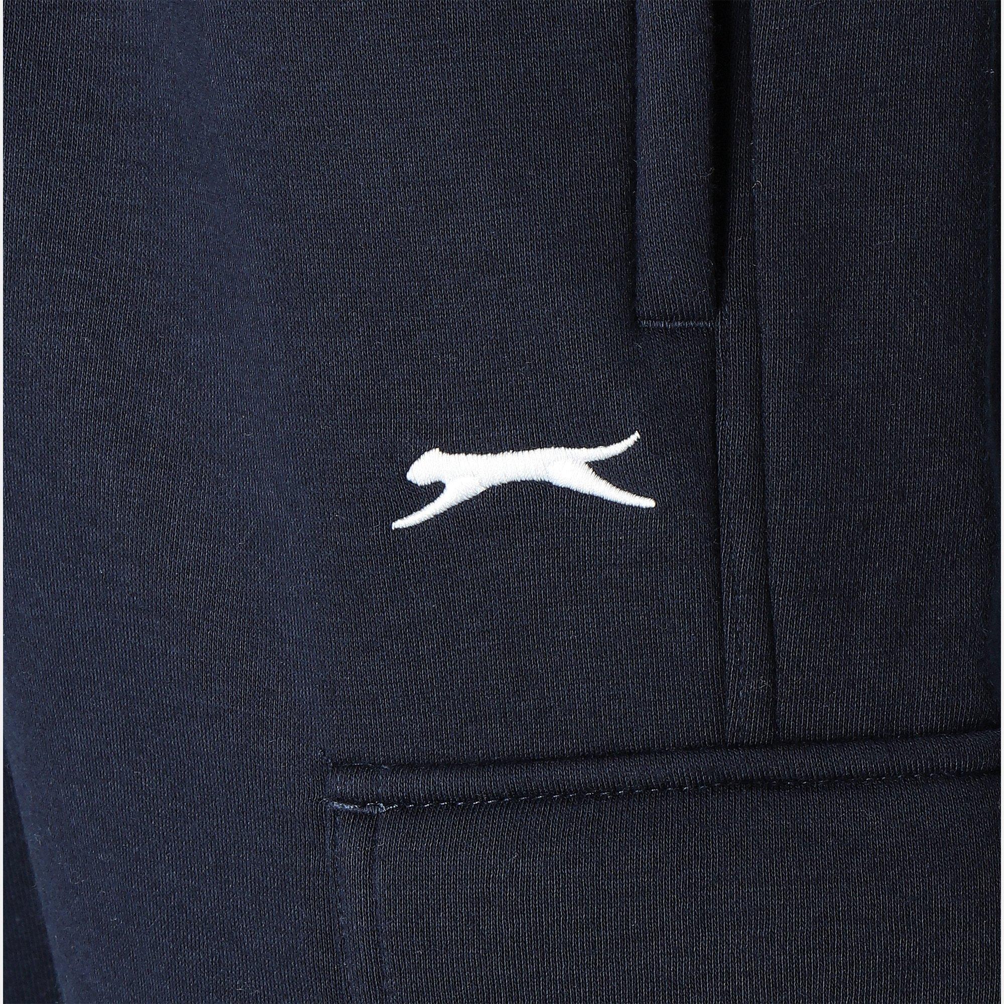 Navy - Slazenger - Fleece Cargo Pant Mens - 3