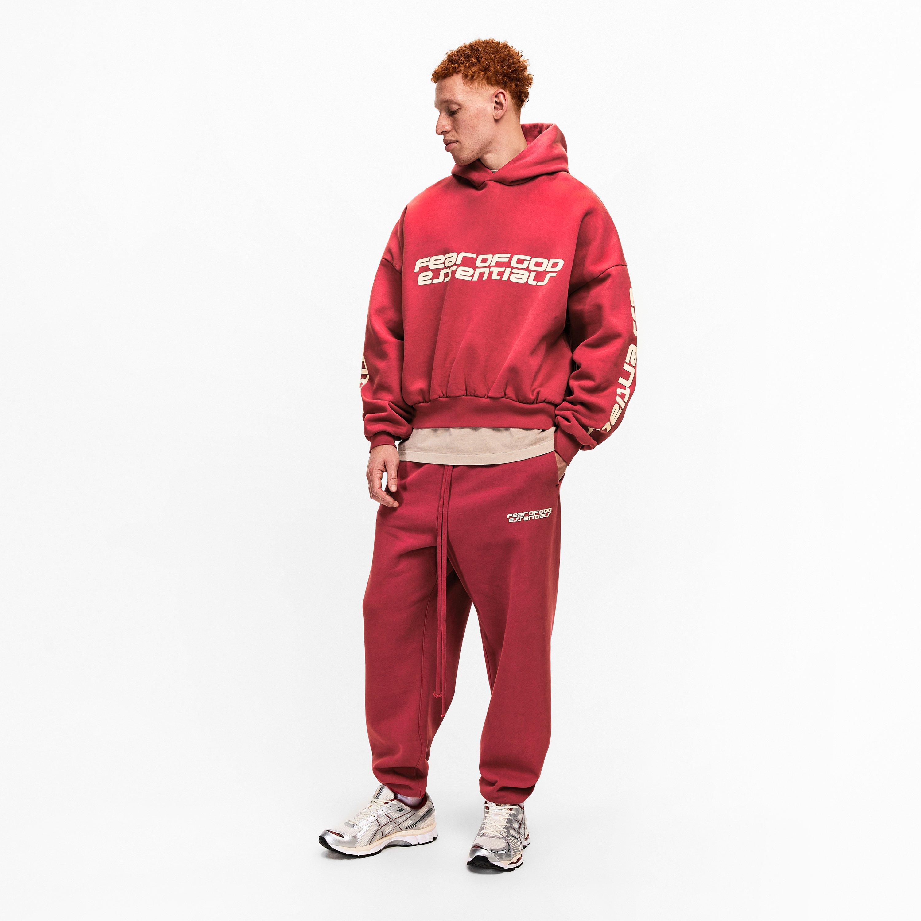 Crimson - Fear Of God Essentials - FGE Classic Swt Pnt Sn62 - 5