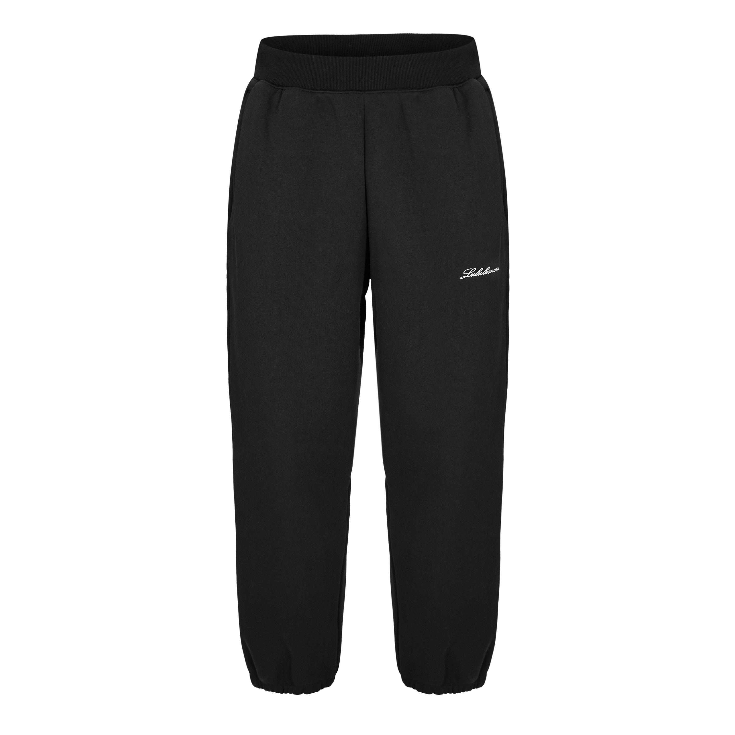 Black - Lululemon - Men's Heavy Closed Hem Fleece Joggers - 1