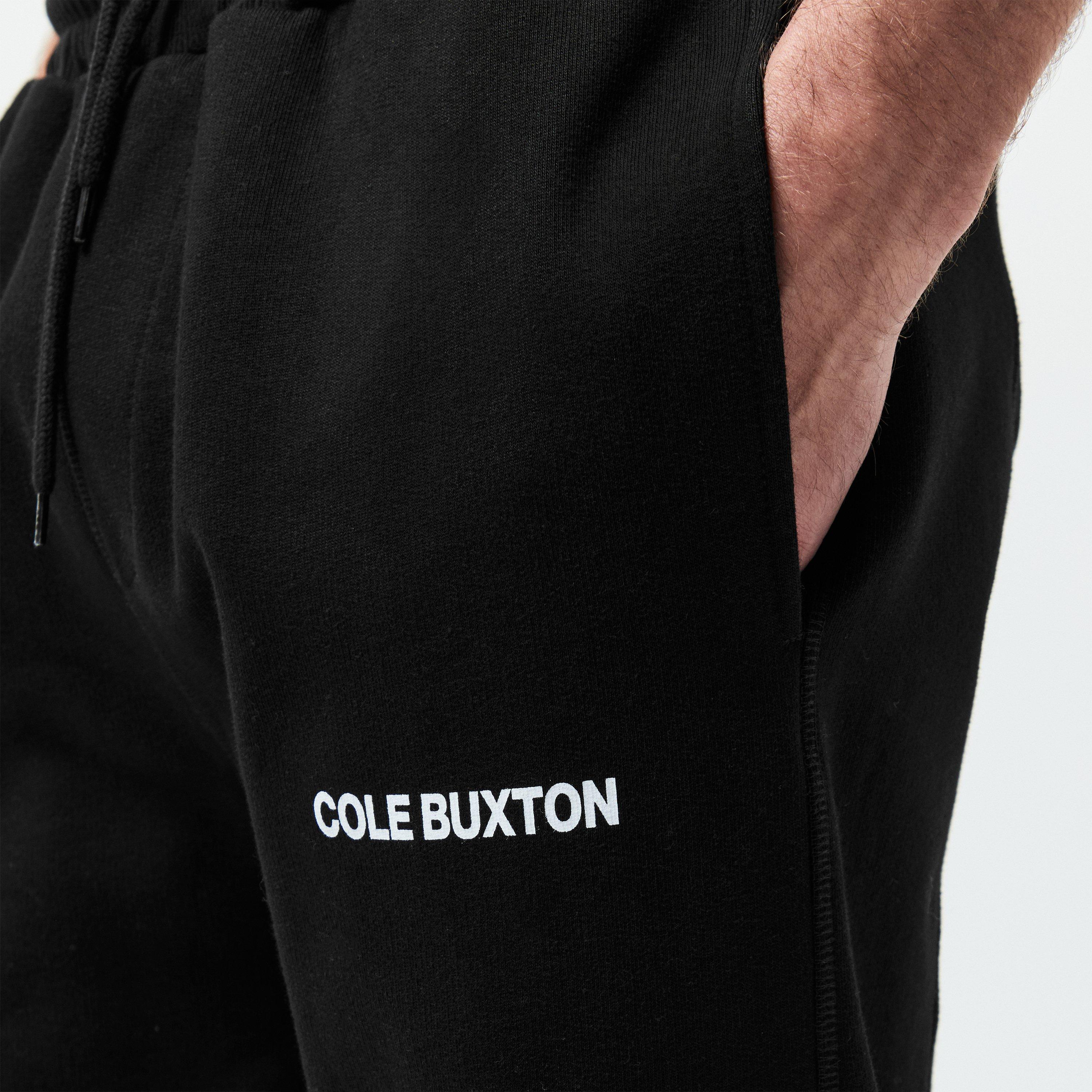 Black - Cole Buxton - Men's Fleece Closed Cuff Joggers - 5