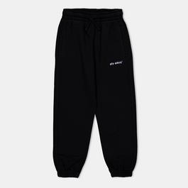 Off White Kids Closed Hem Fleece Jogging Bottoms