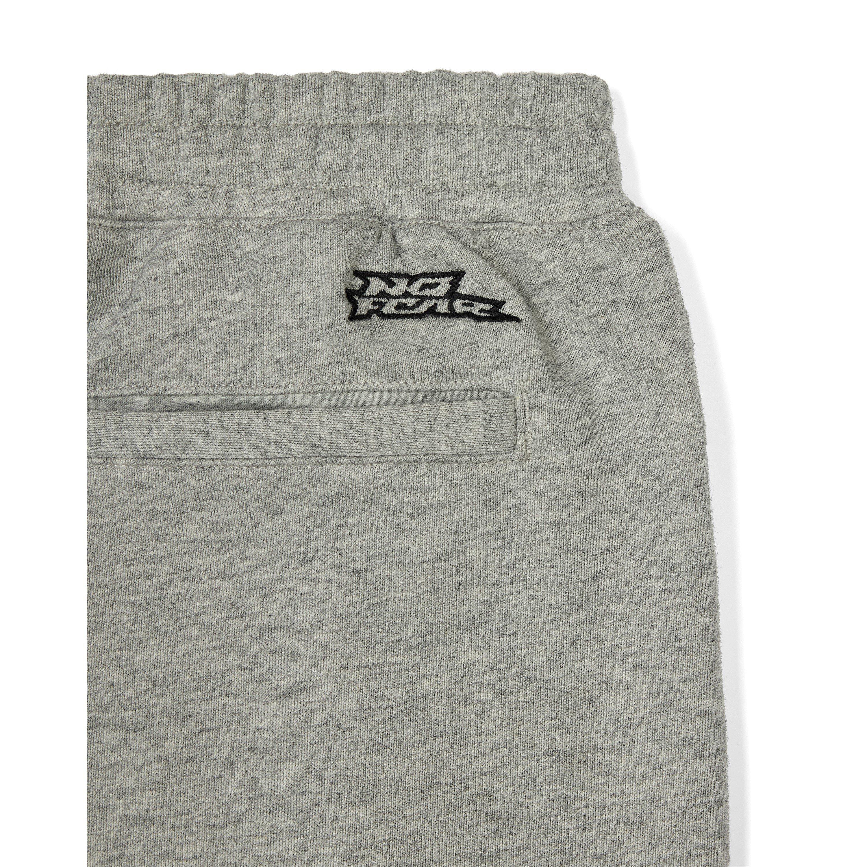 Grey Marl - No Fear - Mens Cuffed Jogging Bottoms - 4