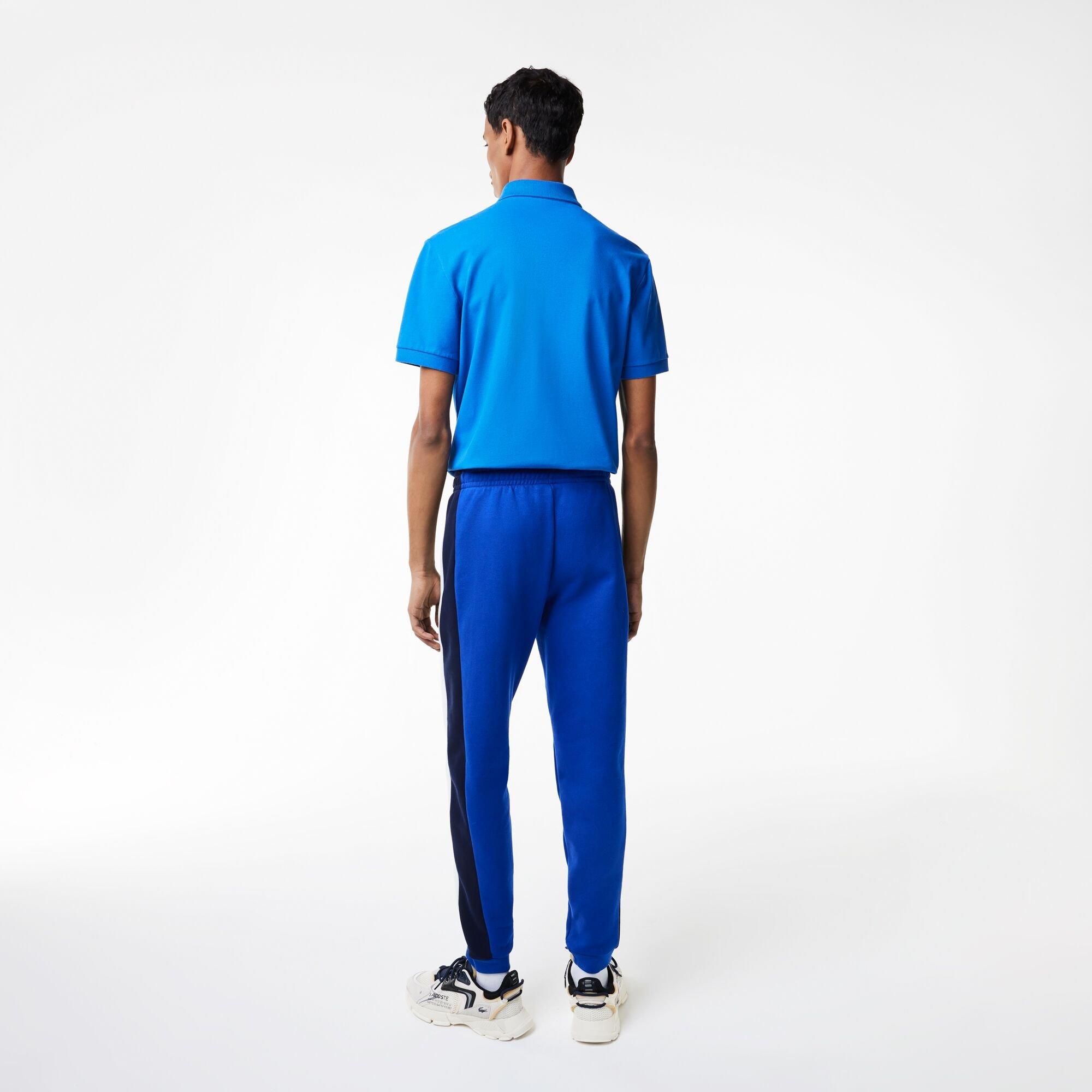 Kobalt/Teget - Lacoste - Colour Block Jogging Bottoms - 3