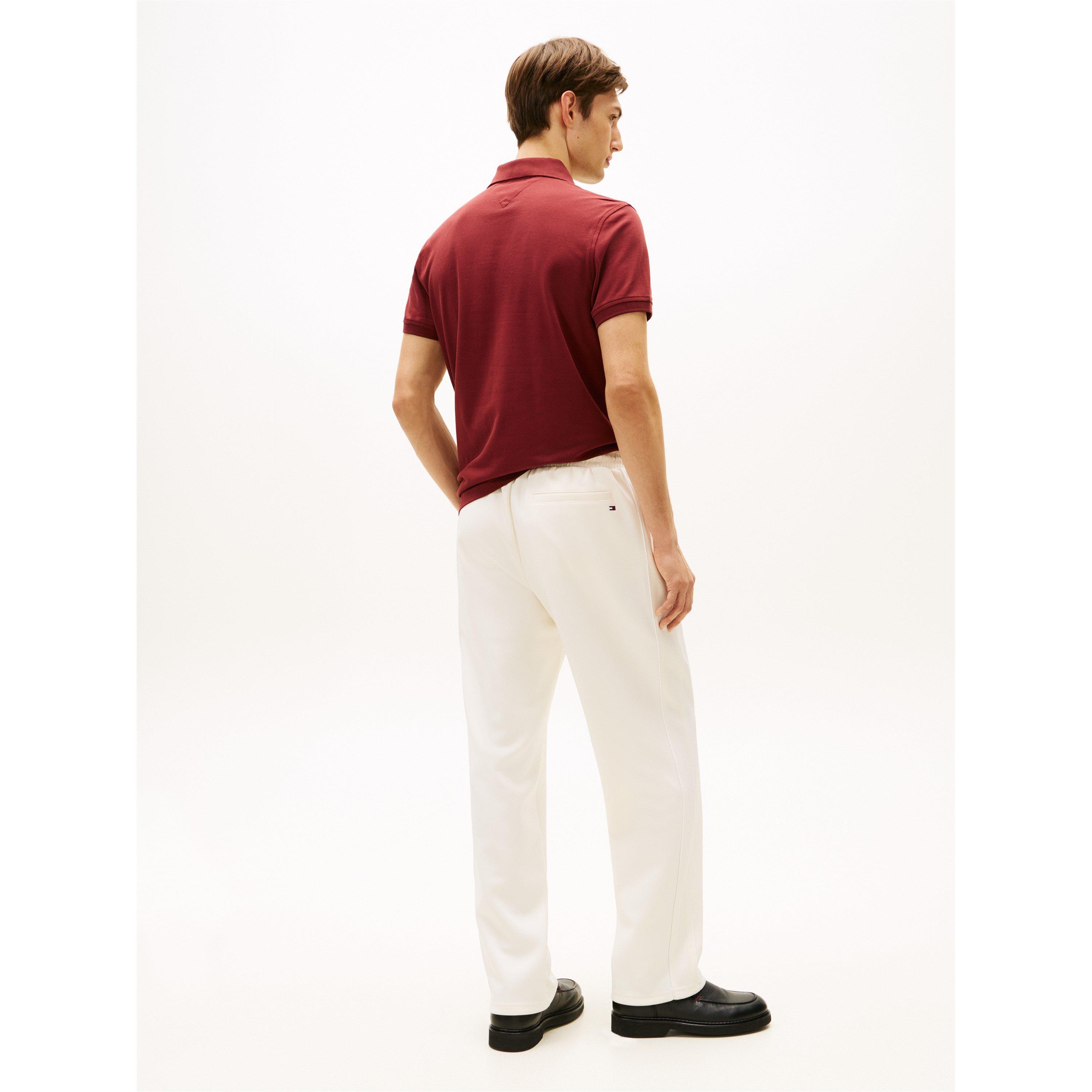 Ivory Petal - Tommy Hilfiger - Men's Open Hem Fleece Joggers - 5