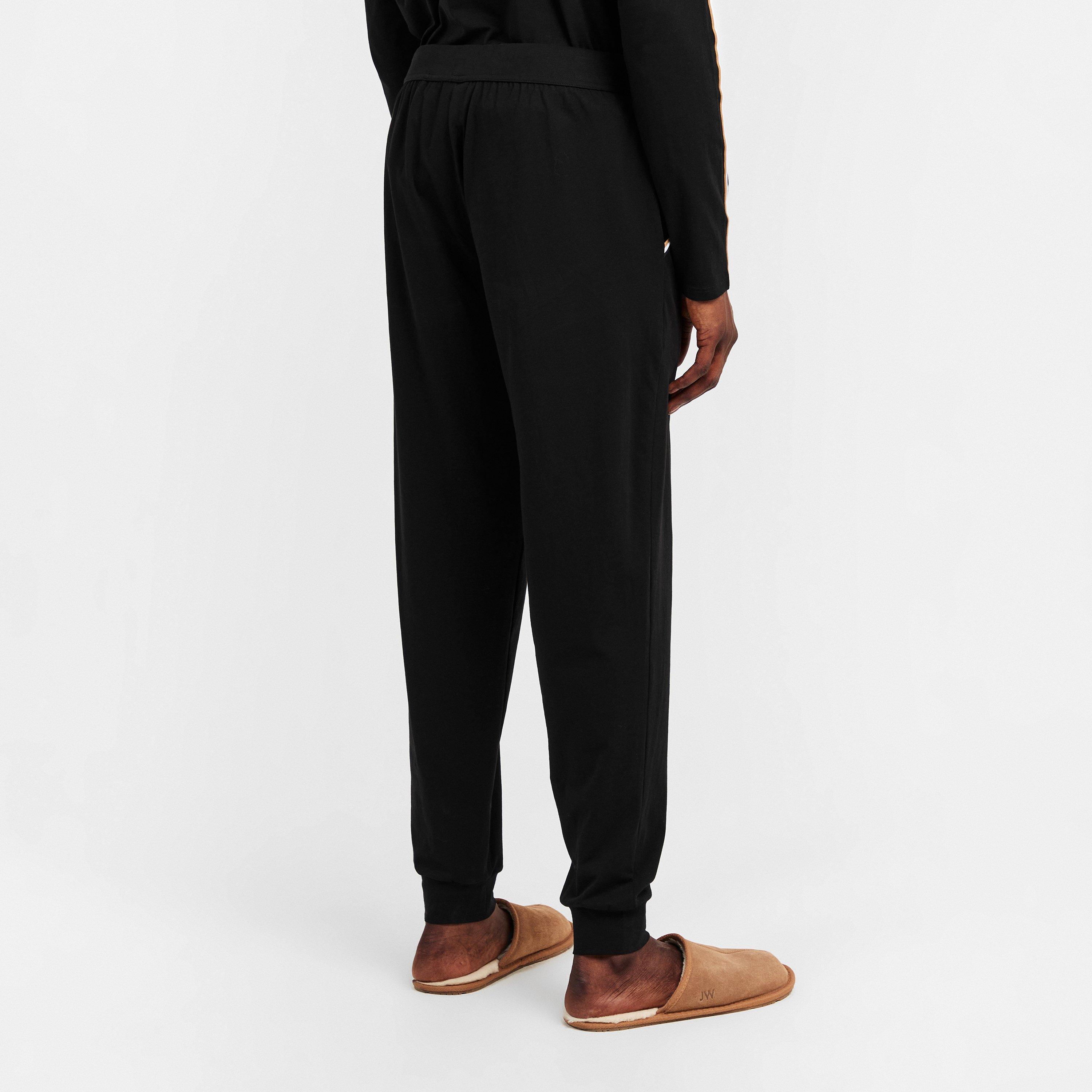 Black 001 - Boss - Boss Unique Pants Cuff Cw 10259900 - 4