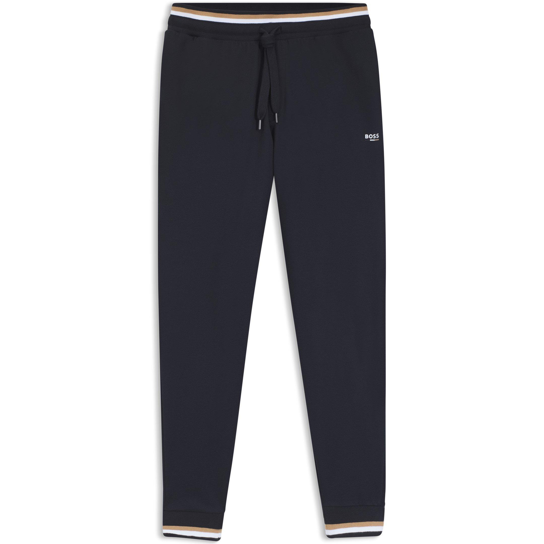 Boss Men's Iconic Pants 10269546 03 Joggers - Black 001 - X Large