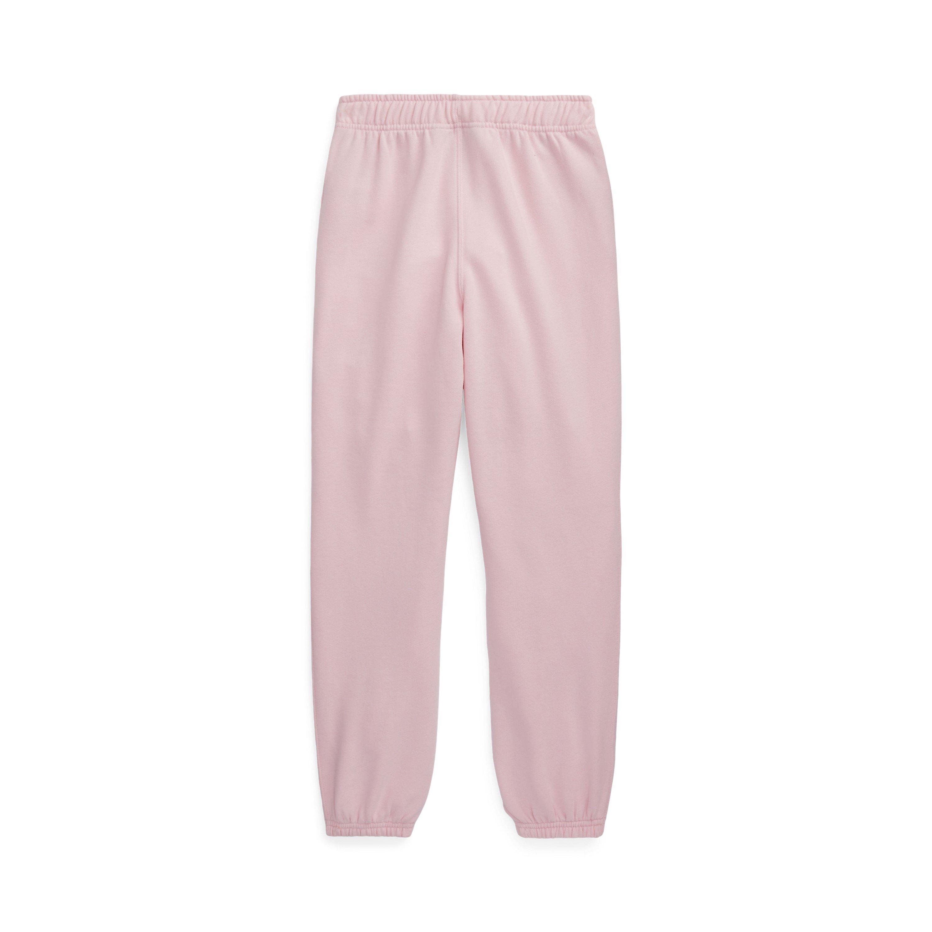 Hint Of Pink - Polo Ralph Lauren - Kids' Fleece Closed Hem Jogger - 3