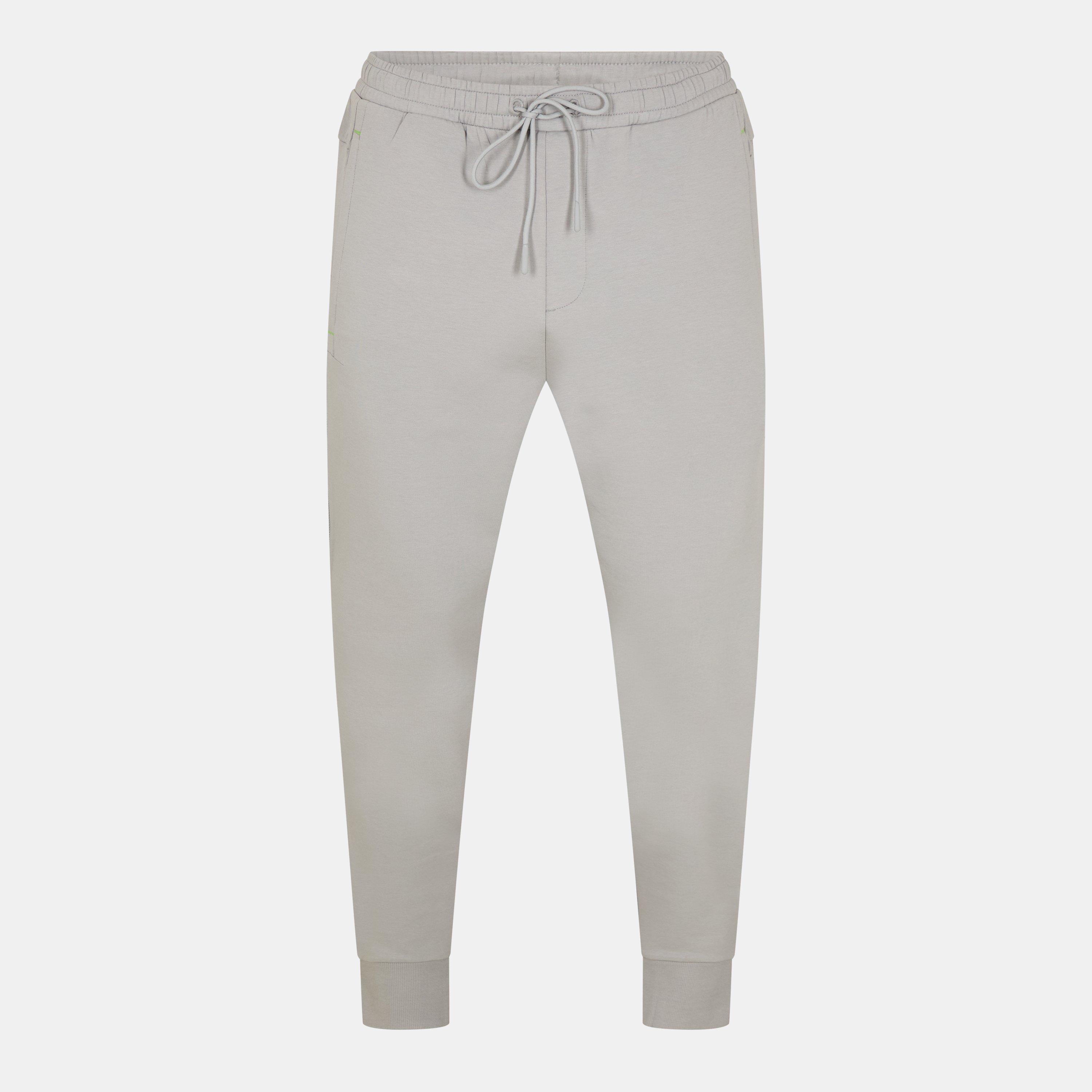 Boss Men's Hadiko Closed Hem Fleece Joggers - Grey - L