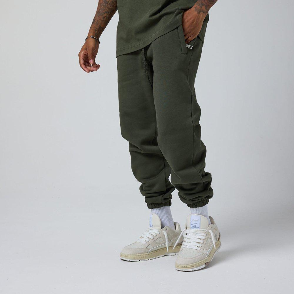 Forest - Tela Cruz - Men's Closed Hem Fleece Jogging Bottoms - 2