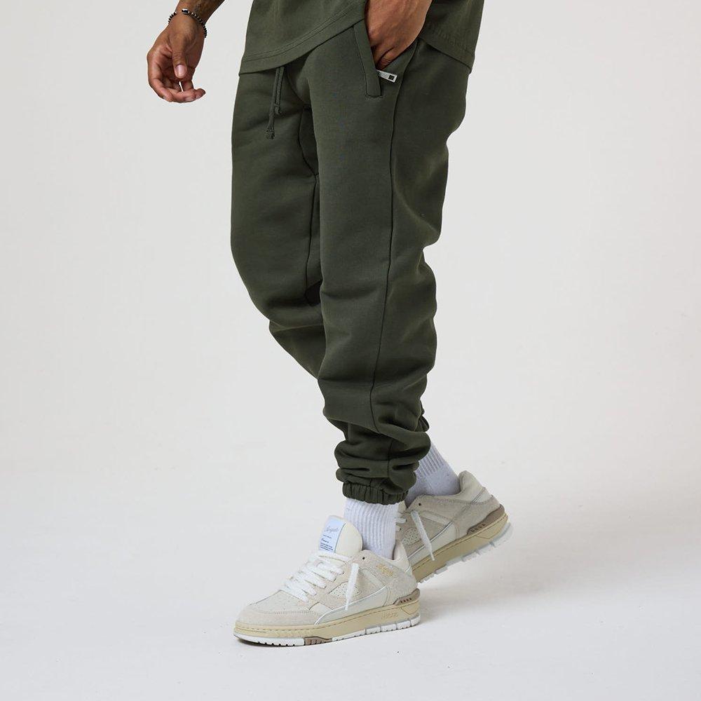 Forest - Tela Cruz - Men's Closed Hem Fleece Jogging Bottoms - 3