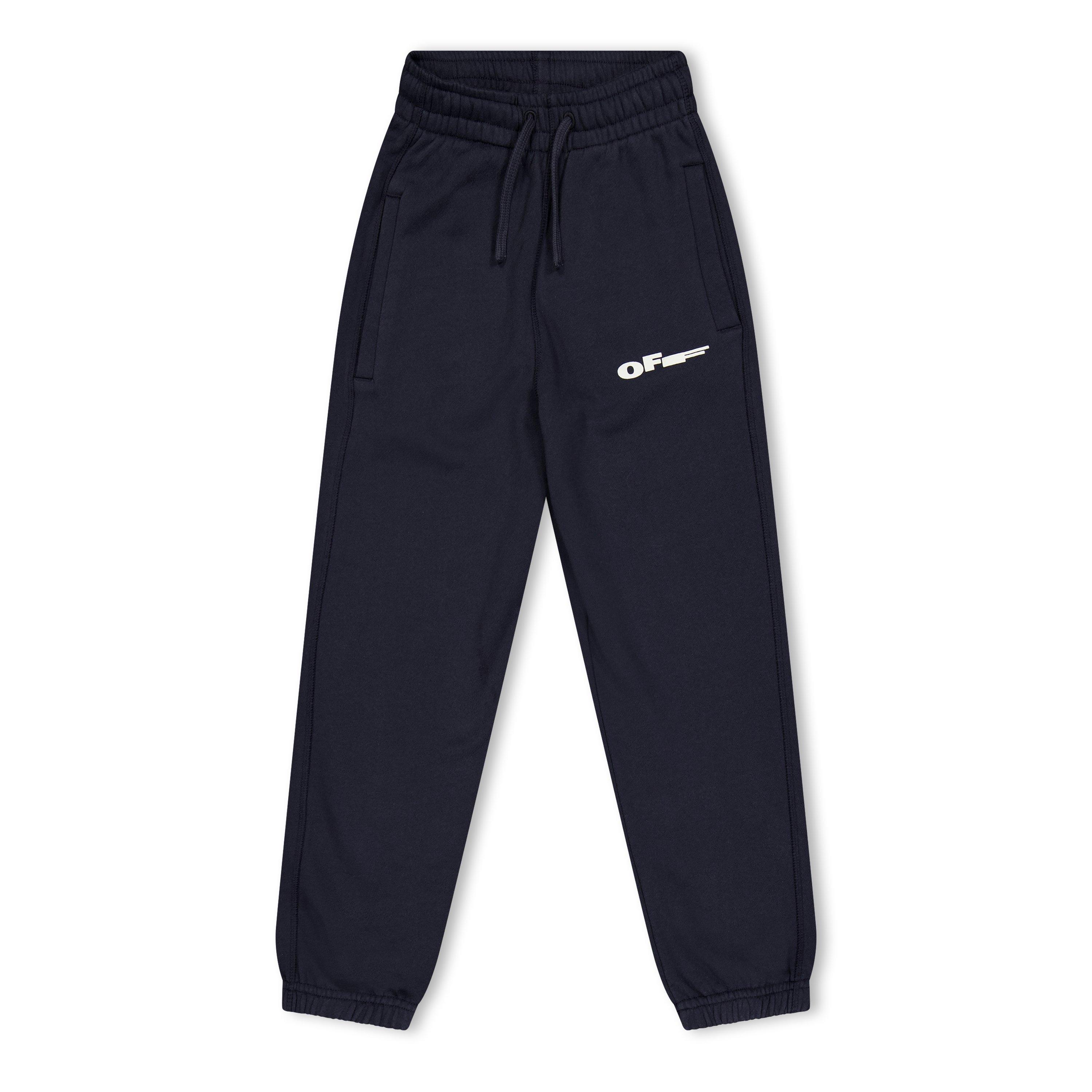 Off White Off Logo Joggers Jn61 - Blue 410 - Size 10Y