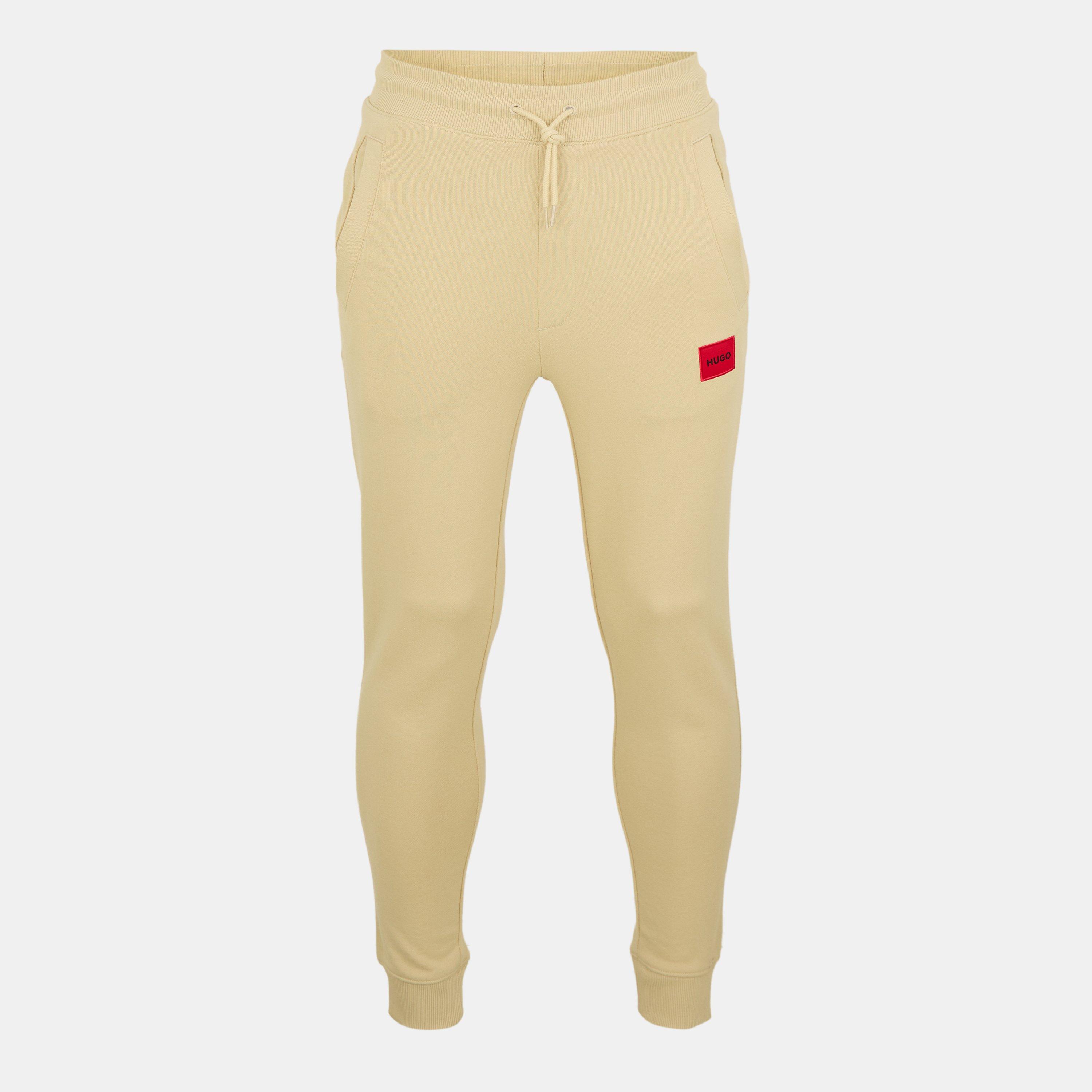 Hugo Men's Closed Hem Fleece Joggers - Open Beige - XS