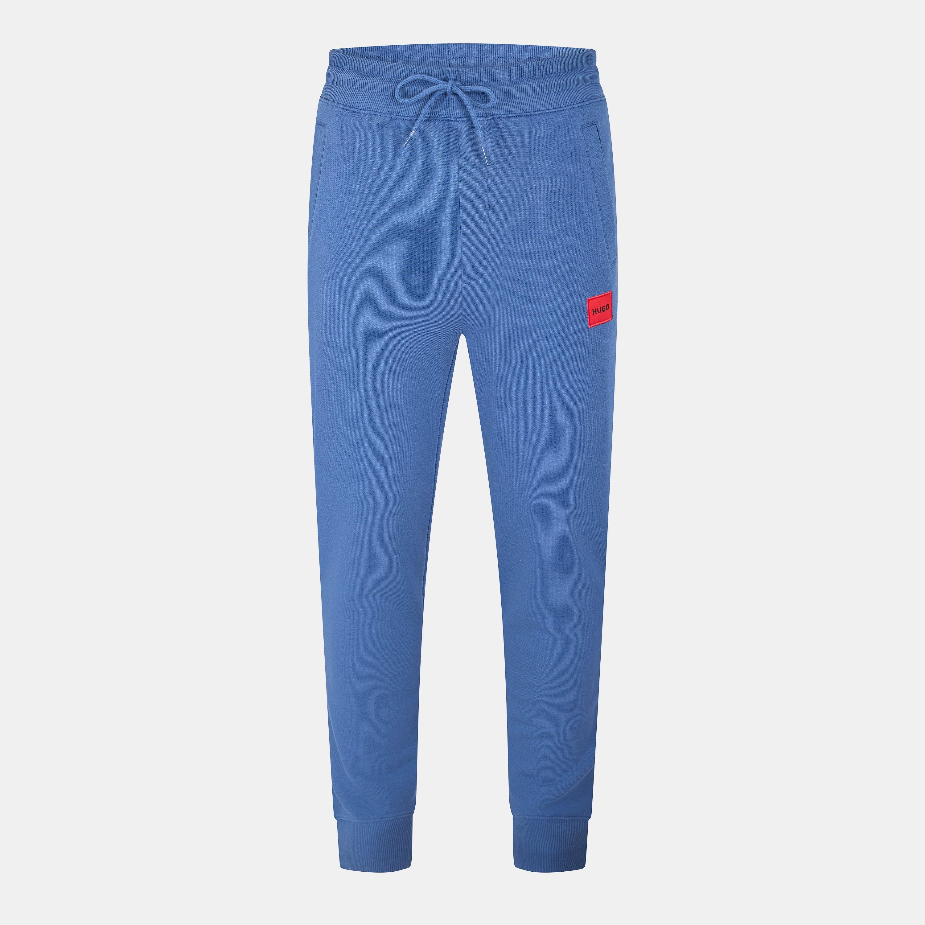 Hugo Men's Closed Hem Fleece Joggers - Medium Blue - XS