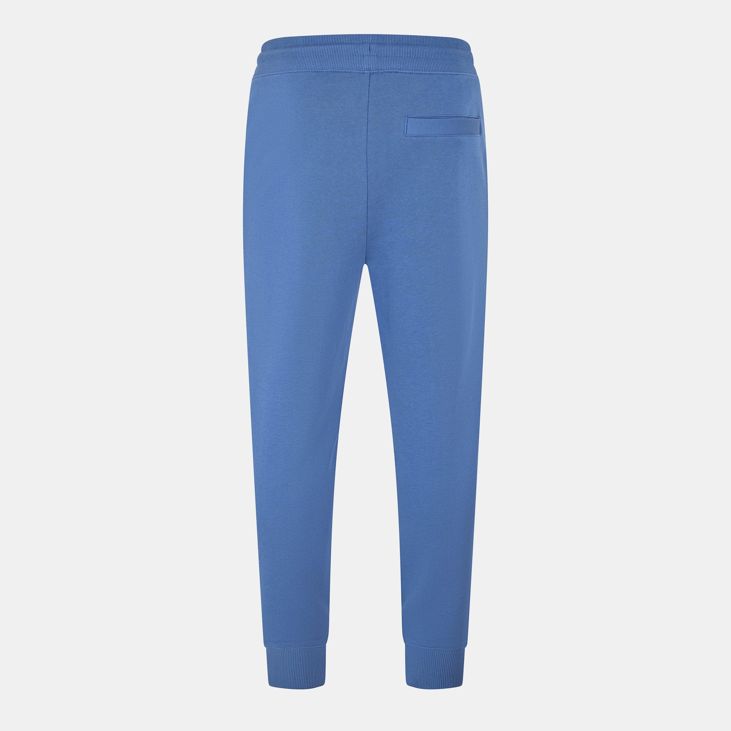 Medium Blue - Hugo - Men's Closed Hem Fleece Joggers - 2