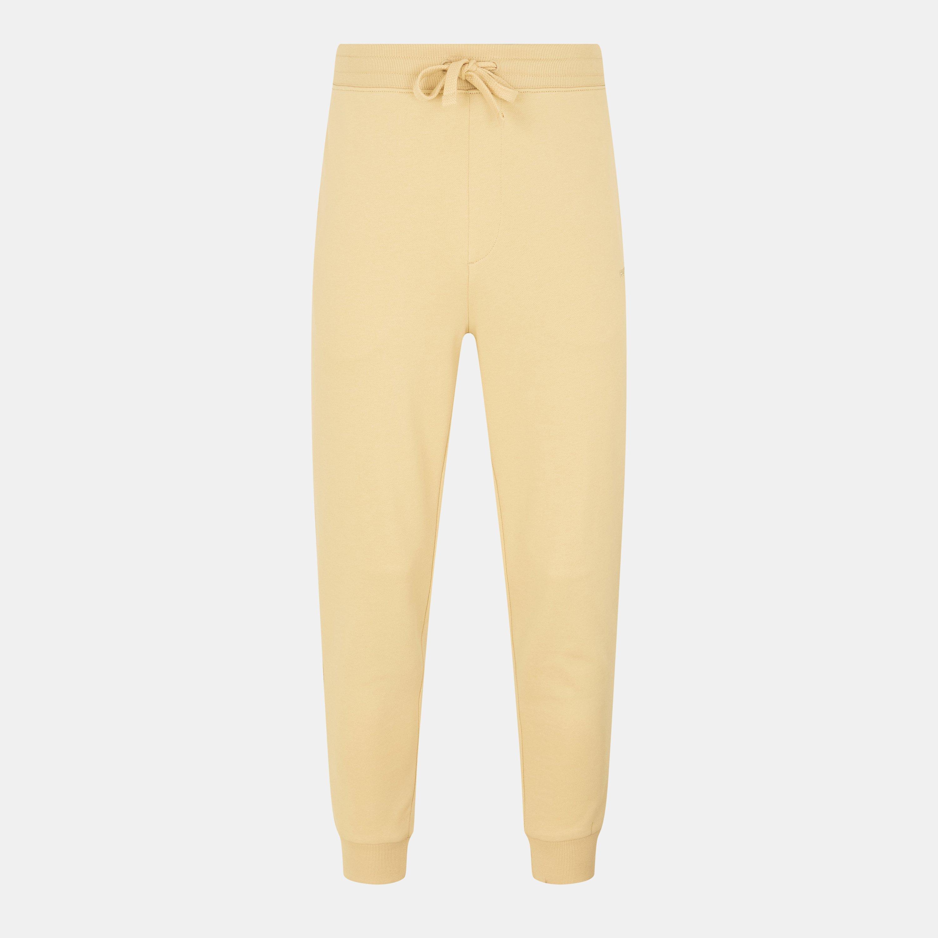 Hugo Men's Closed Cuff Fleece Joggers - Open Beige - M