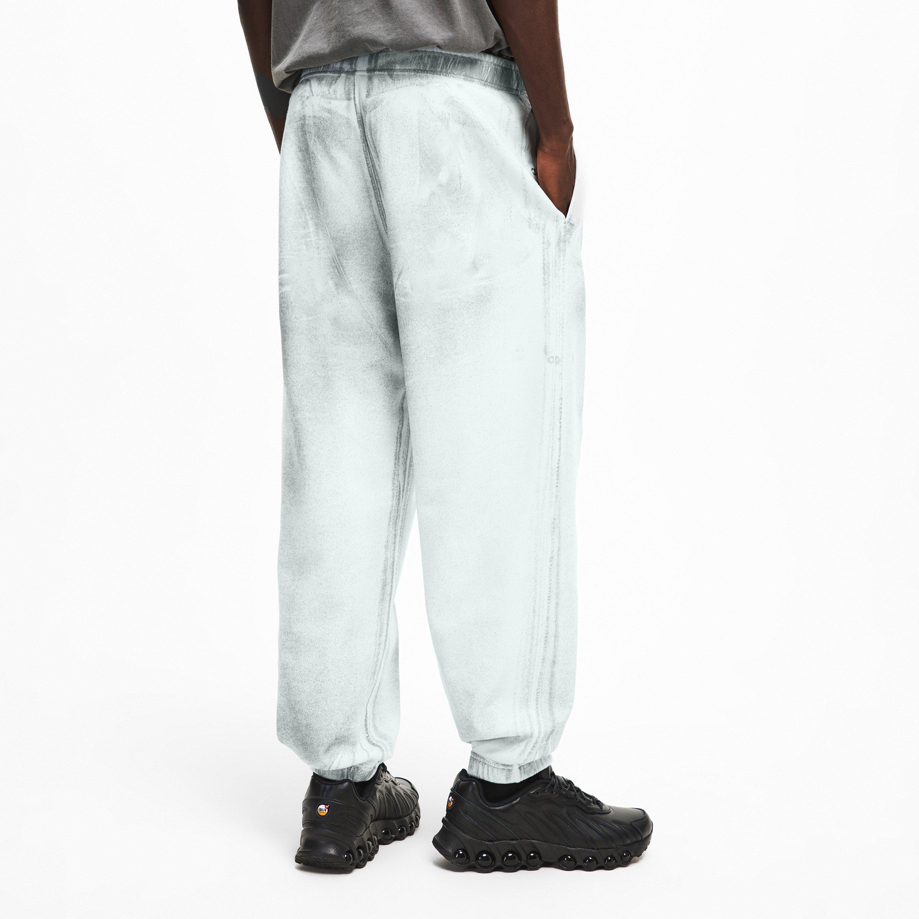 Sky Blue V0041 - Stone Island - Men's Reflect Closed Hem Fleece Joggers - 4