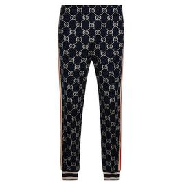 Gucci Gg Jacquard Logo Track Pants