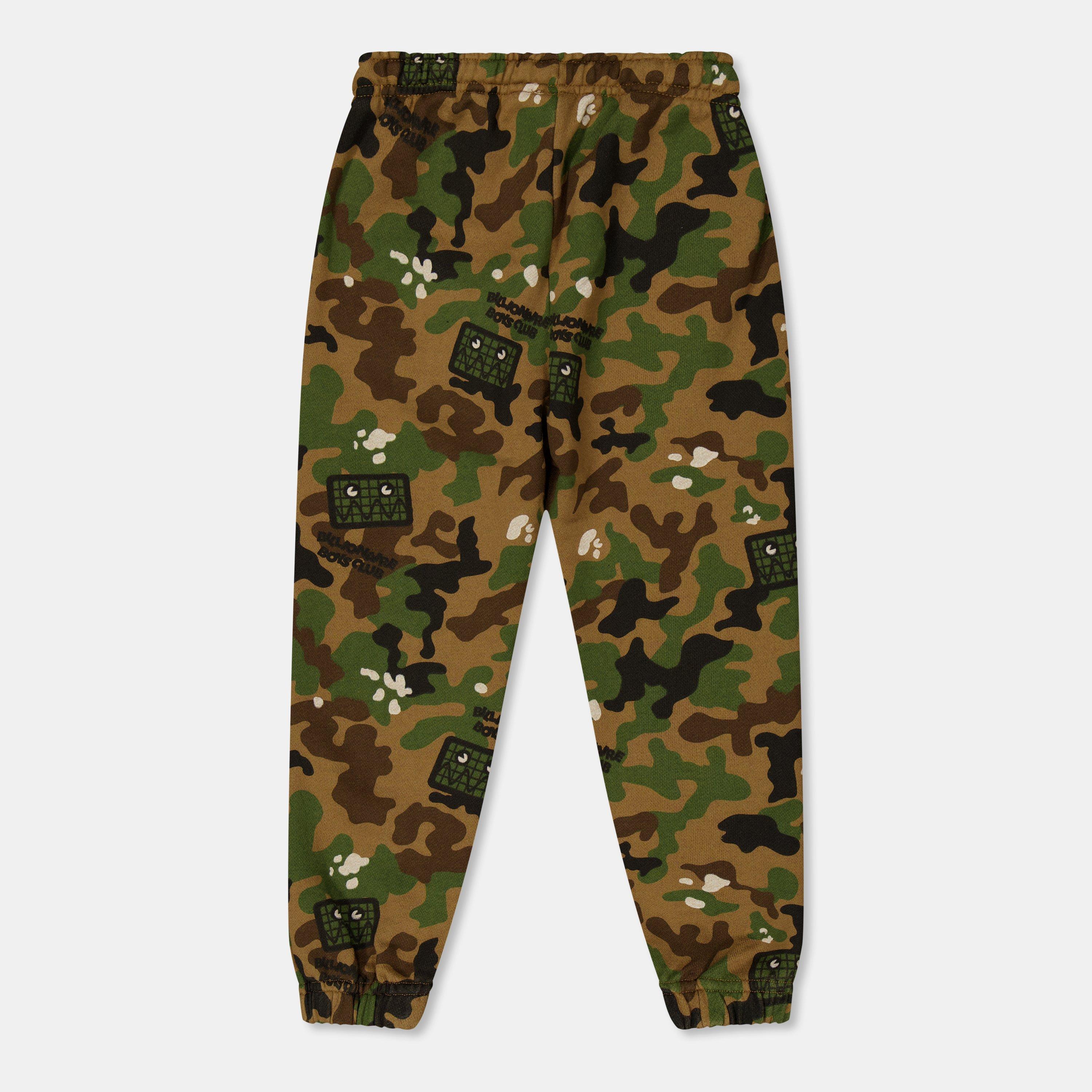 Brown Camo - Billionaire Boys Club - Kids' BBC Camo Closed Hem Fleece Joggers - 2