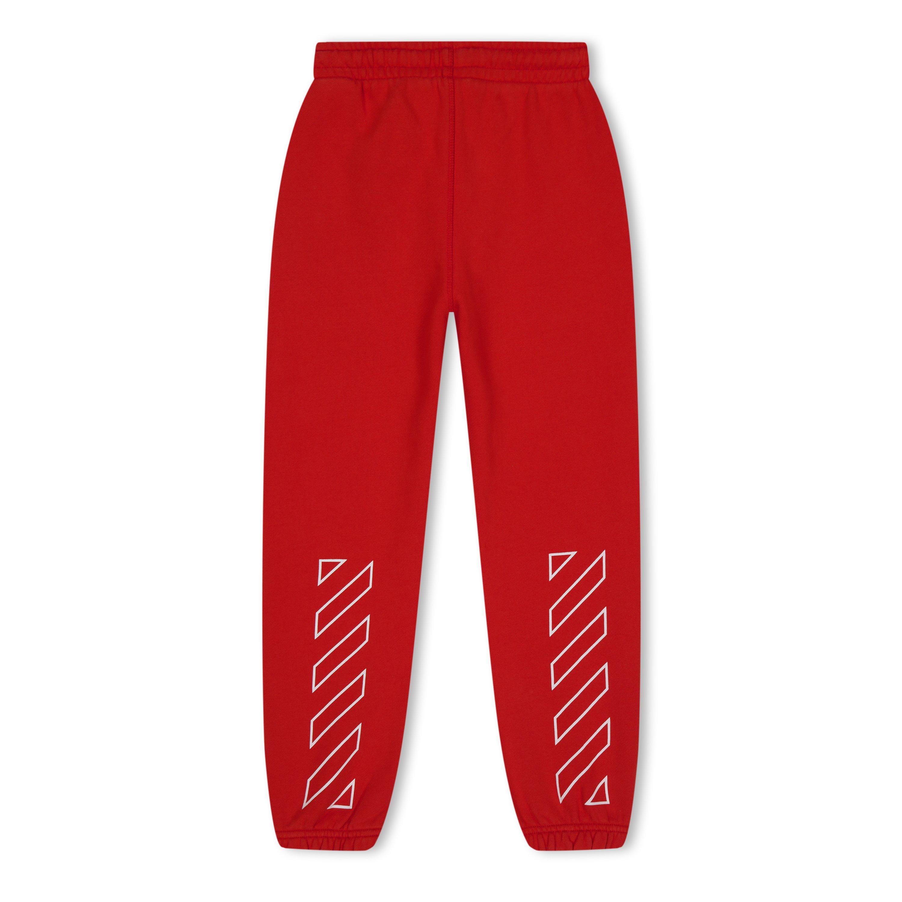 Red 2501 - Off White - Unisex Logo Joggers, Soft High-Quality Fabric - 2