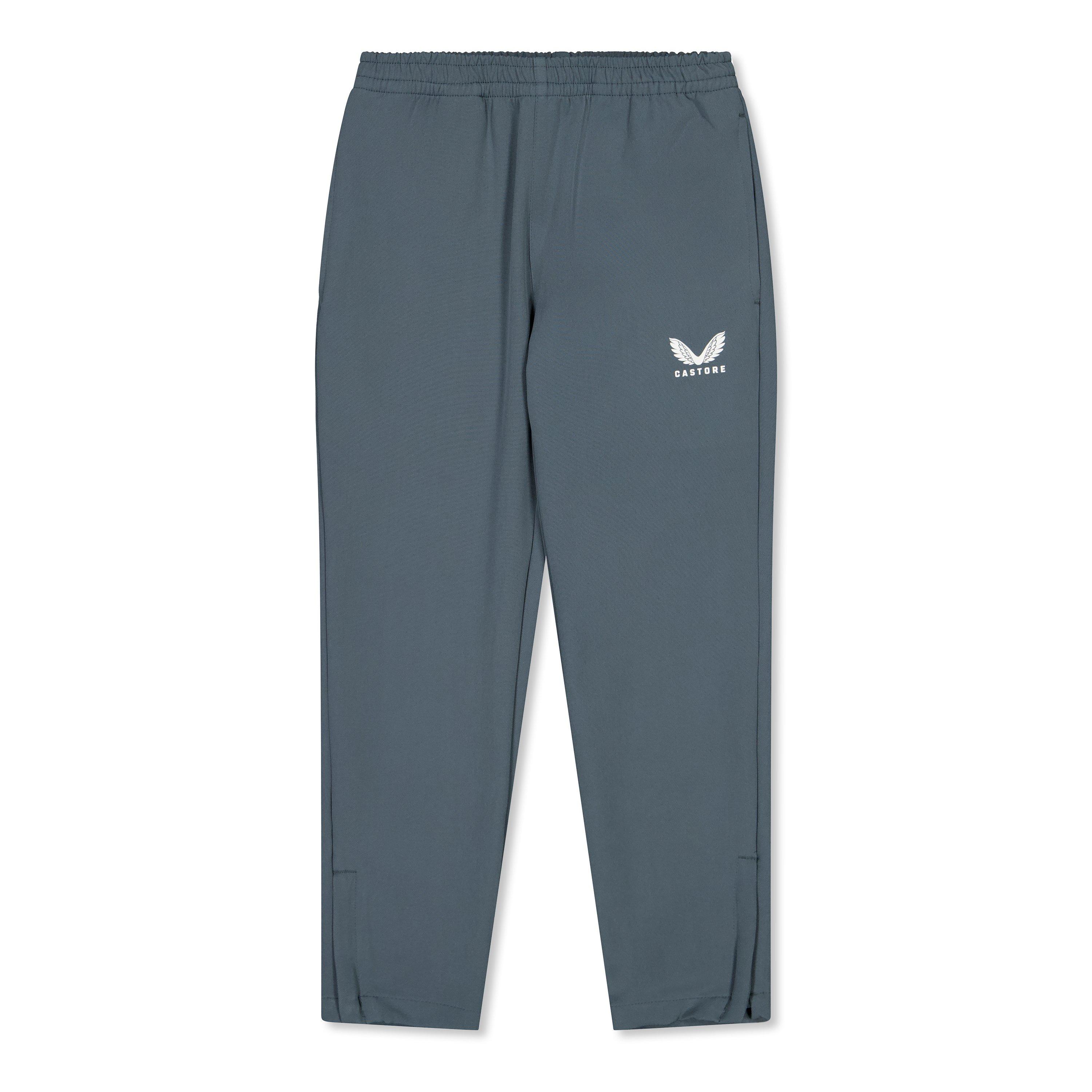 Dark Slate - Castore - Unisex Kids' Closed Hem Fleece Jogging Bottoms - 1