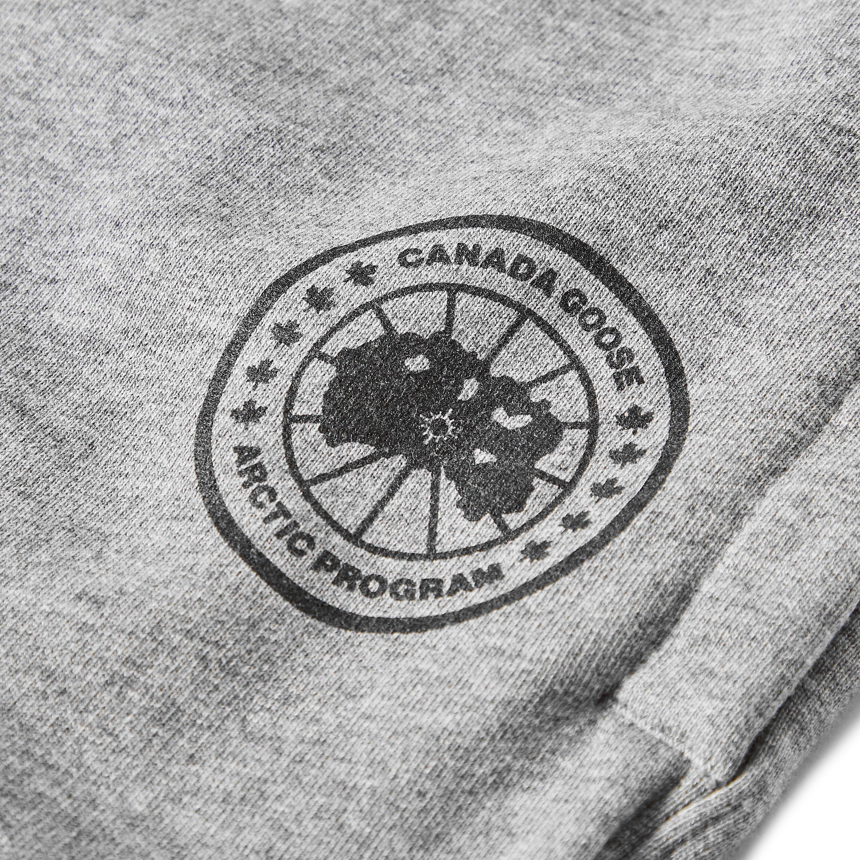 Stone Heather - Canada Goose - Men's Rove Logo Closed Hem Fleece Joggers - 5