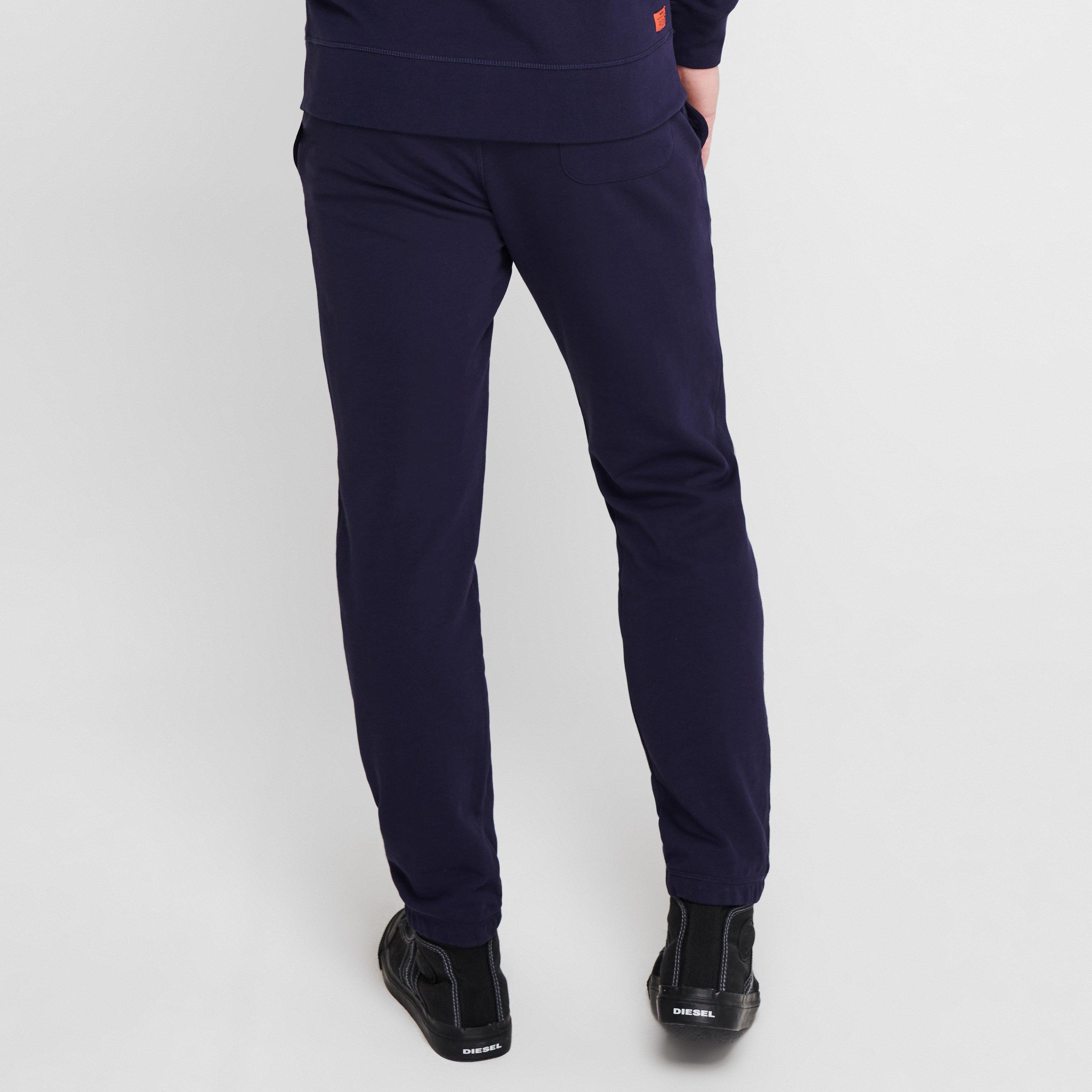 Navy 8AT - Diesel - Logo Cuff Pants - 3