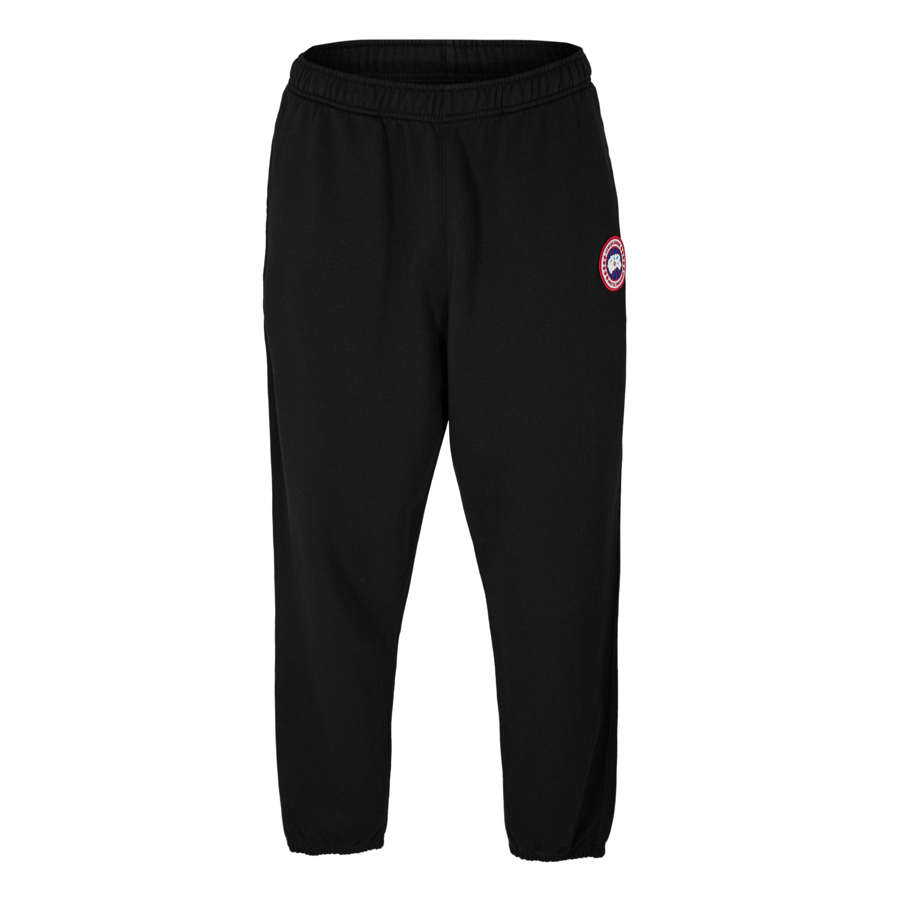 Canada Goose Men's Rove Jog Closed Hem Fleece Joggers - Black - L