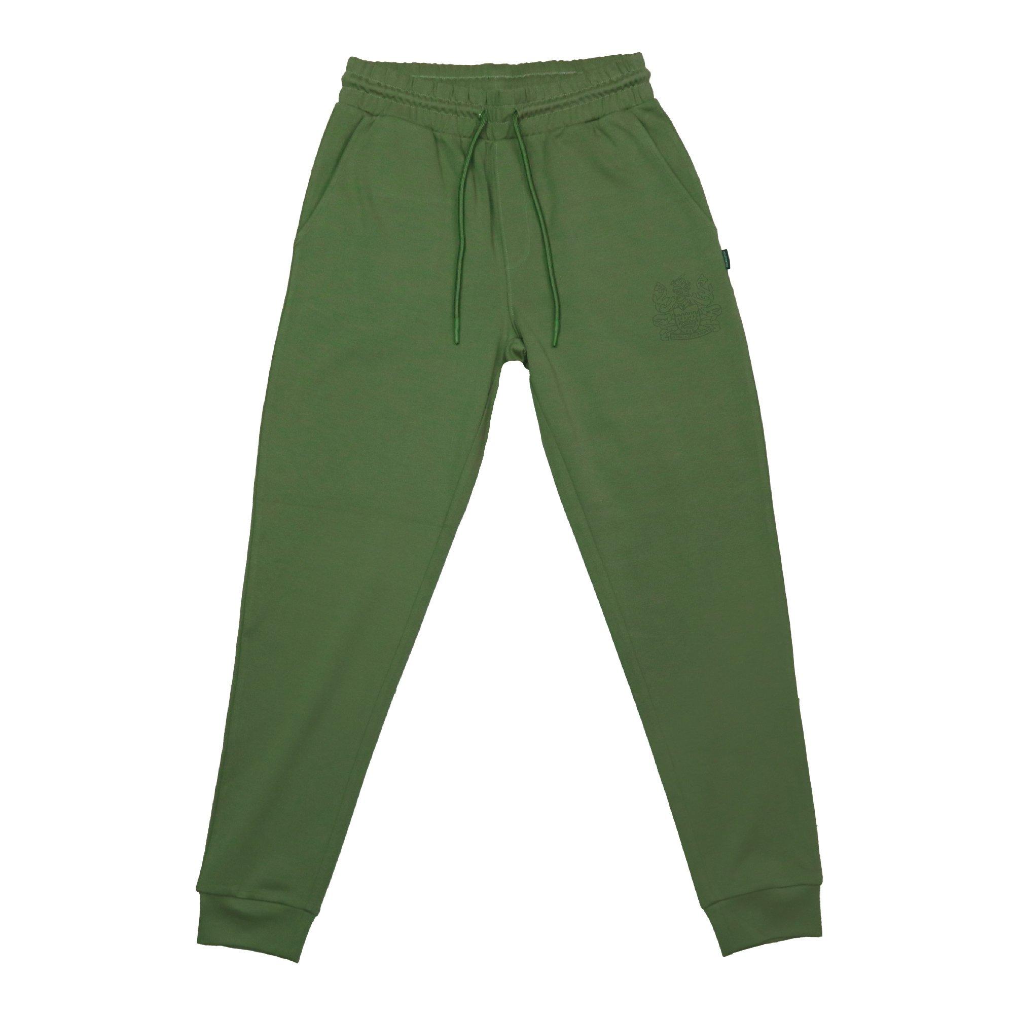 Aquascutum Men's Military Green Long Pant