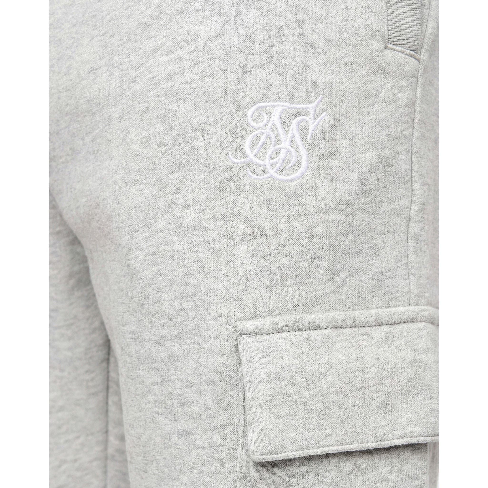 Grigio Marl - SikSilk - SikSilk Logo Cargos Sn99 - 4