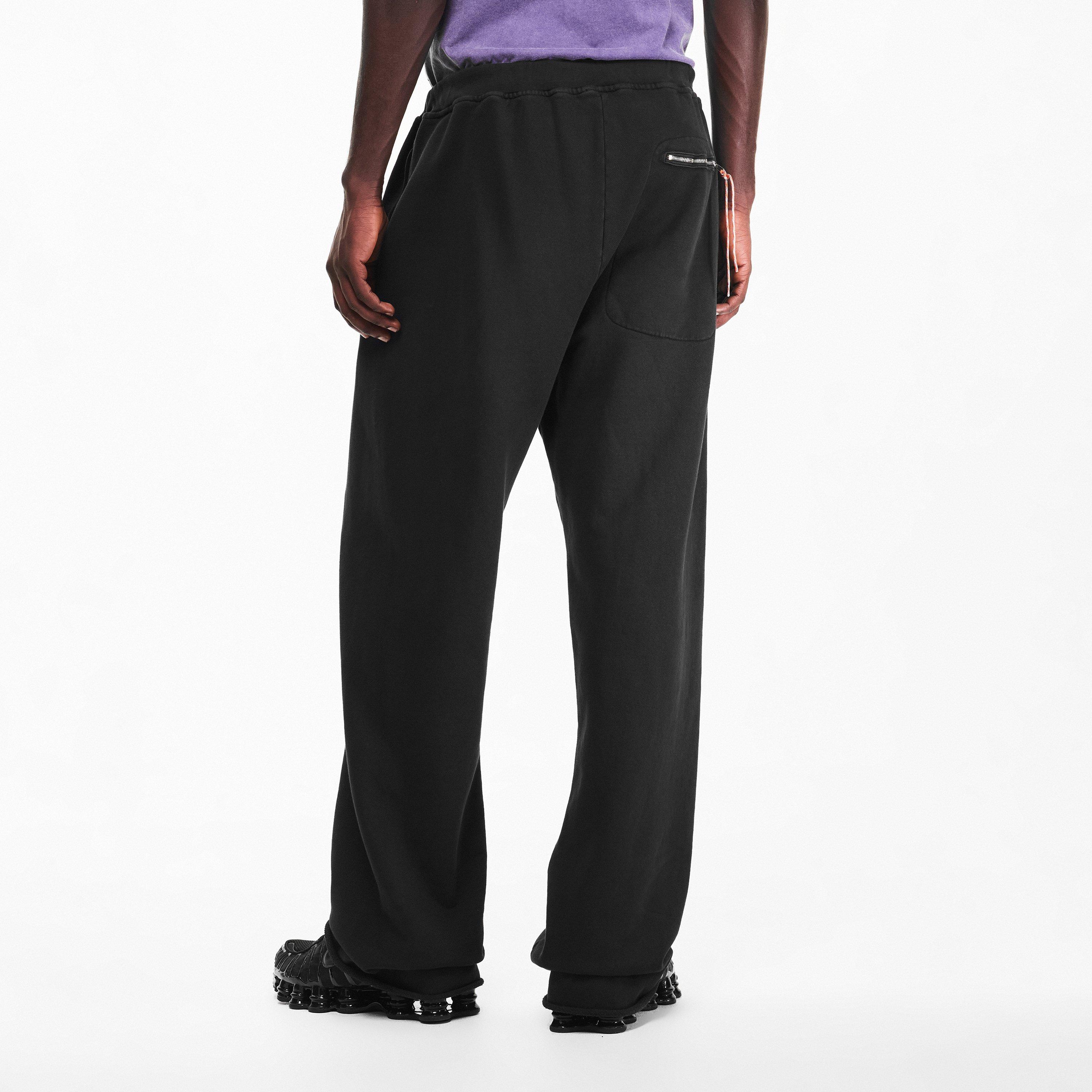 Black - Aries - Men's Closed Hem Fleece Joggers - 4