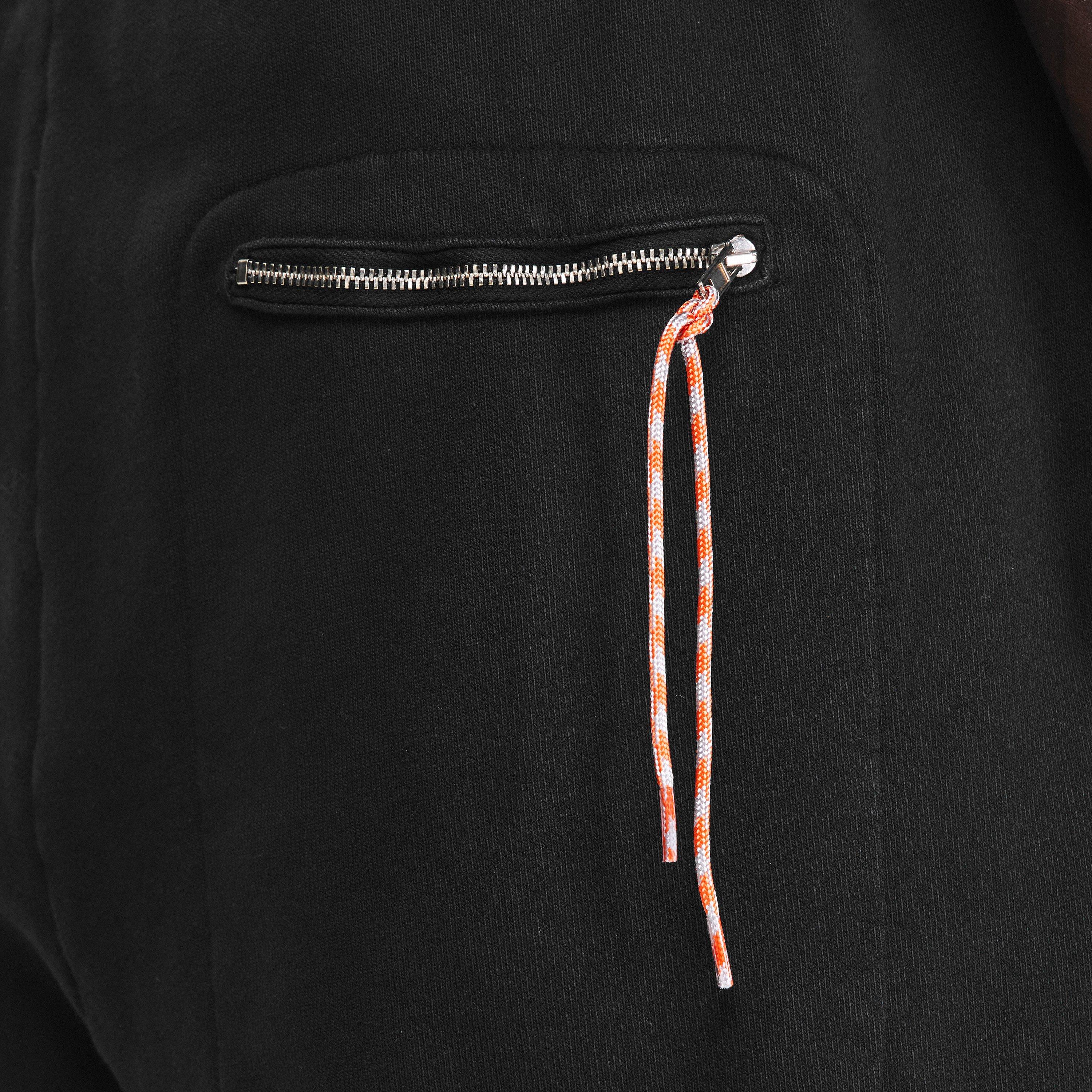 Black - Aries - Men's Closed Hem Fleece Joggers - 5